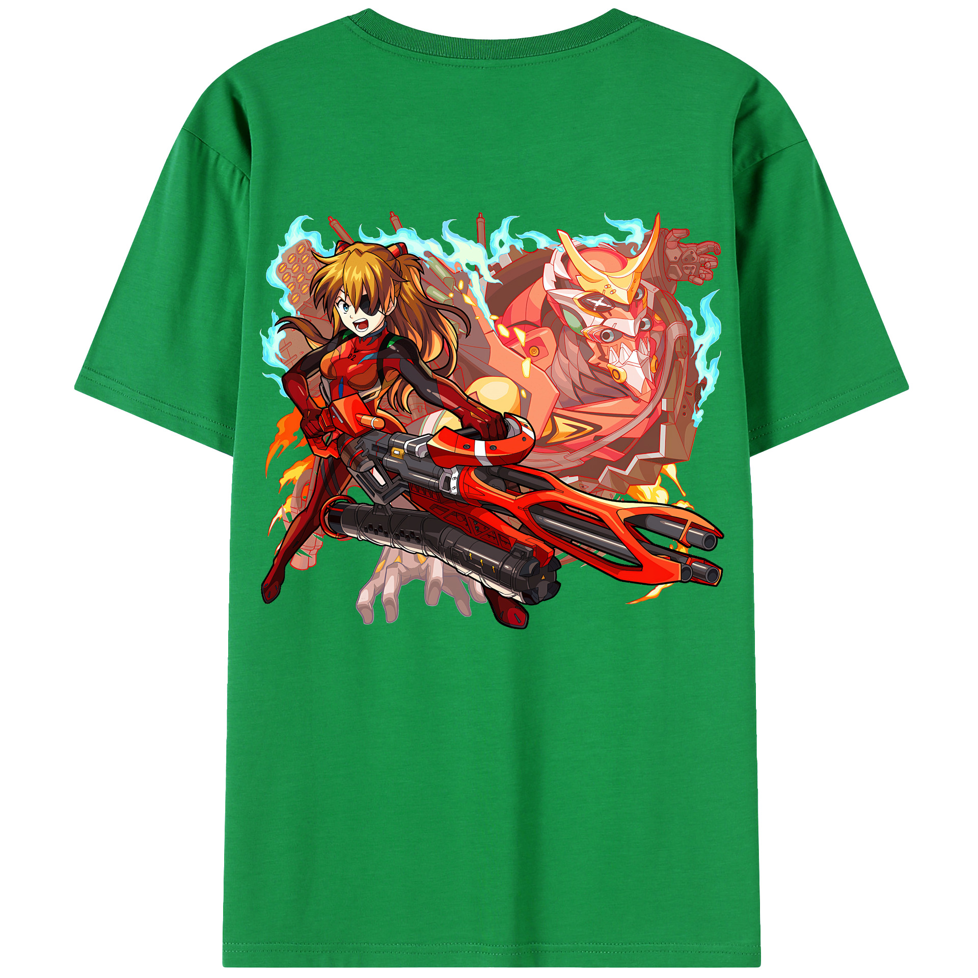 （画像用） EVA 新世紀エヴァンゲリオン レディース半袖Tシャツ(バックプリント)