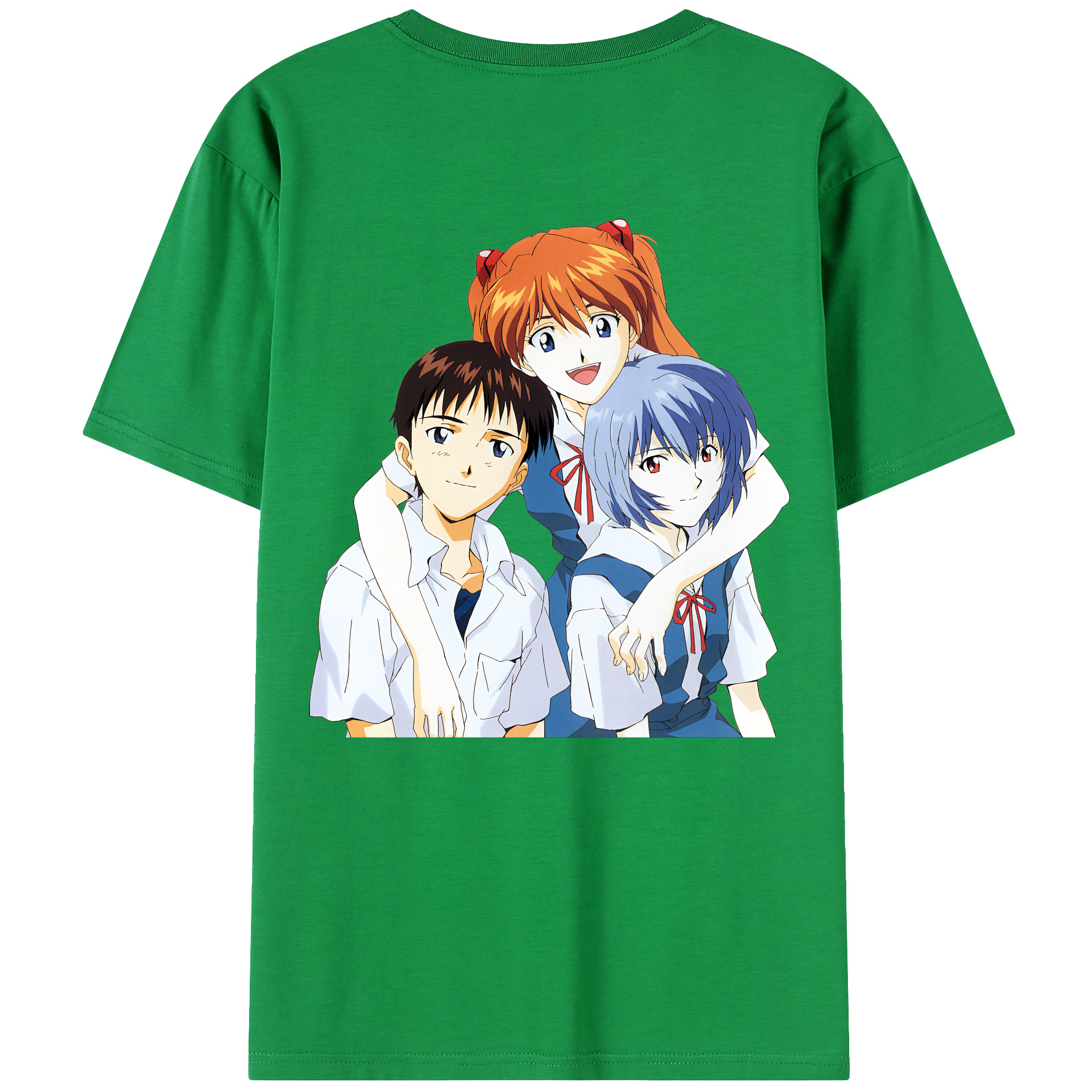 （画像用） EVA 新世紀エヴァンゲリオン レディース半袖Tシャツ(バックプリント)