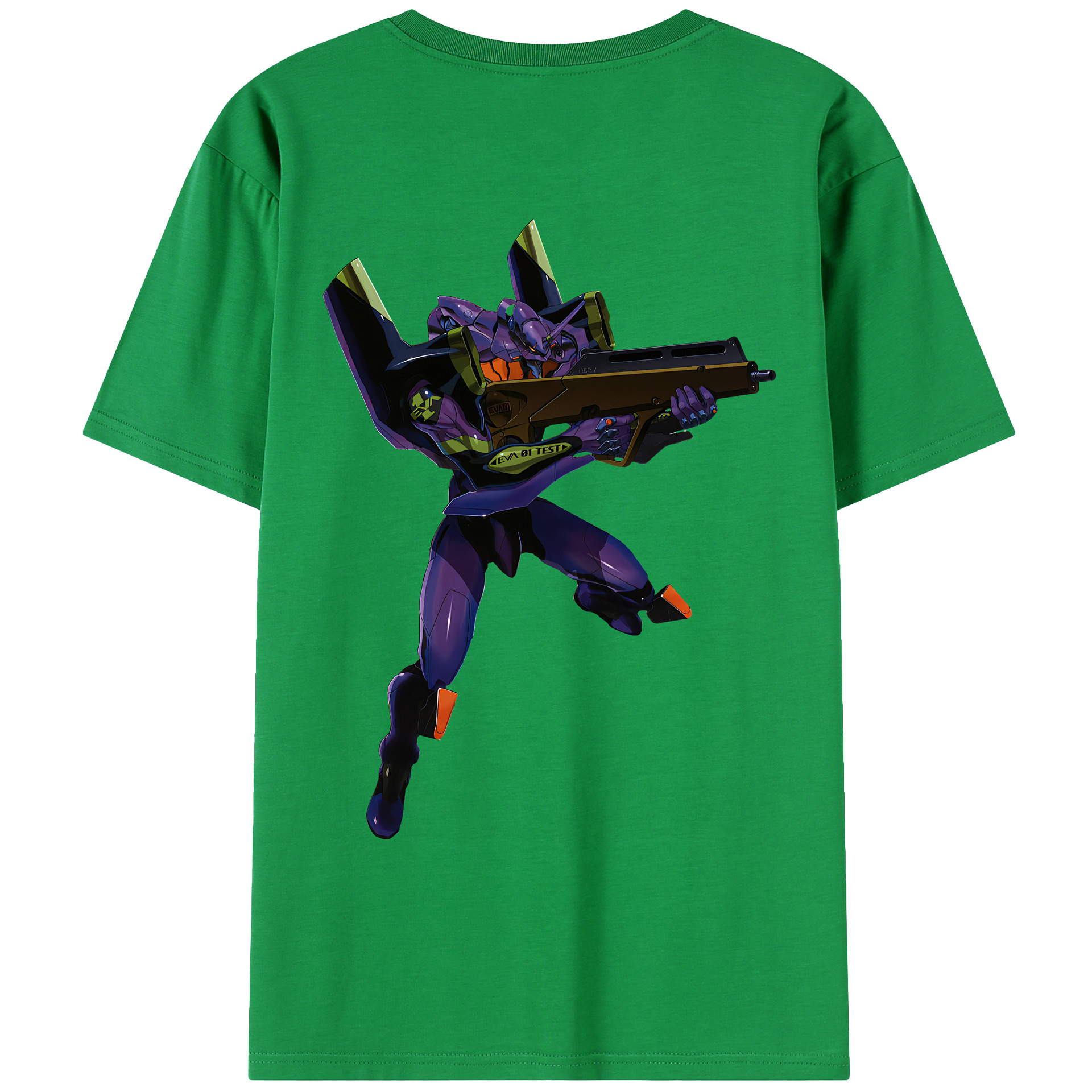 （画像用） EVA 新世紀エヴァンゲリオン レディース半袖Tシャツ(バックプリント)