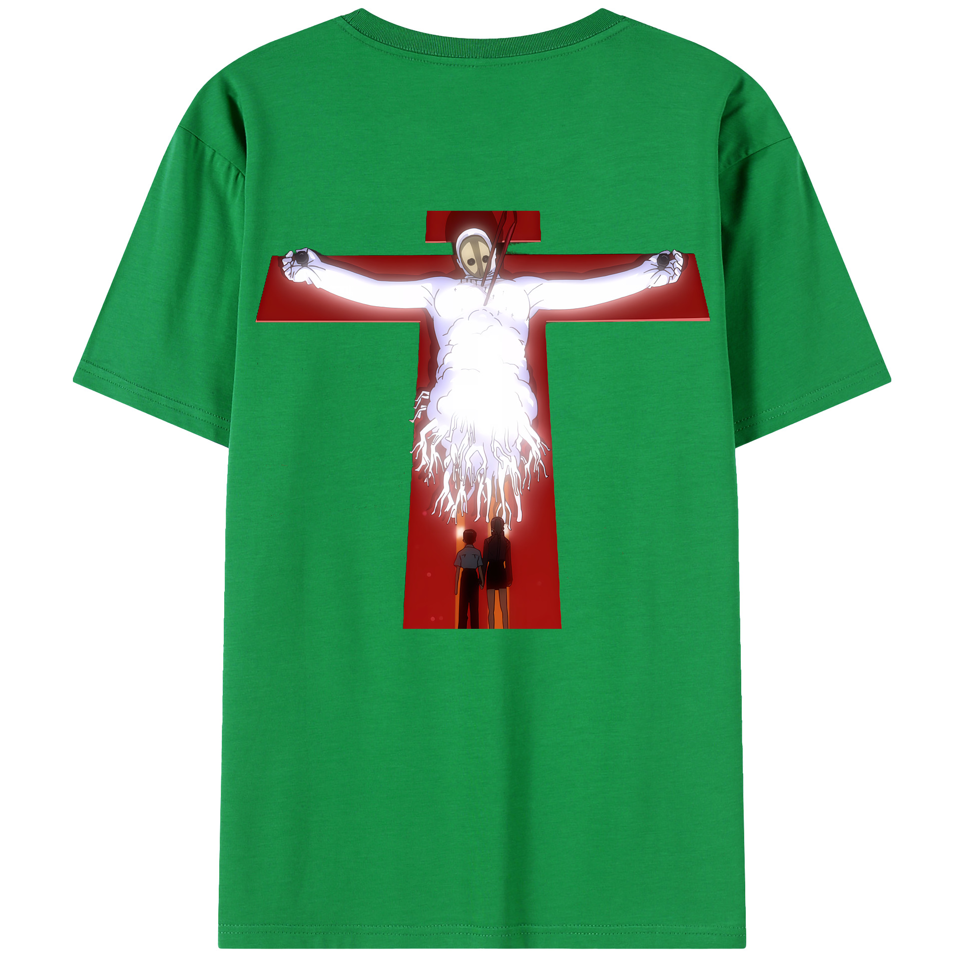 （画像用） EVA 新世紀エヴァンゲリオン レディース半袖Tシャツ(バックプリント)