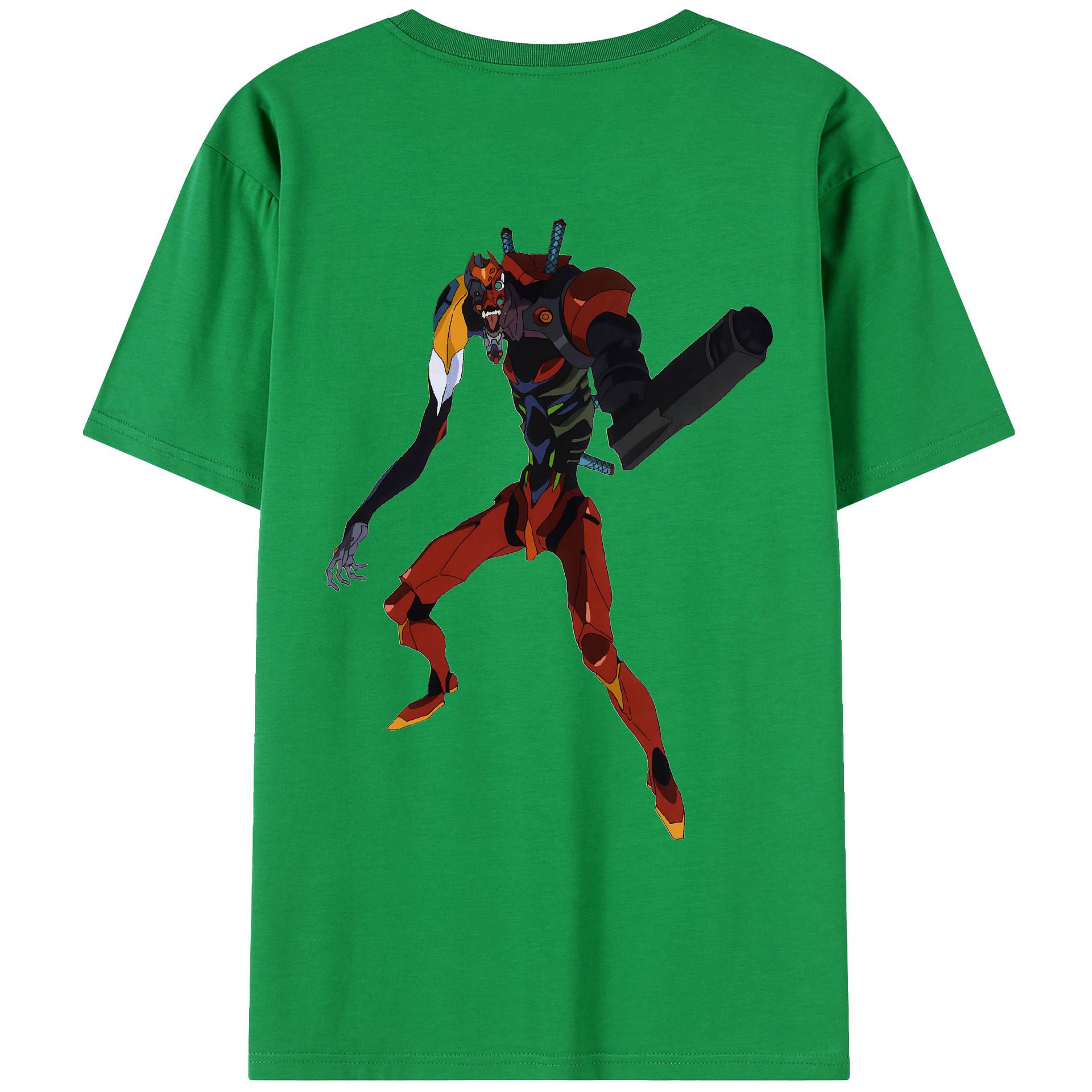 （画像用） EVA 新世紀エヴァンゲリオン レディース半袖Tシャツ(バックプリント)