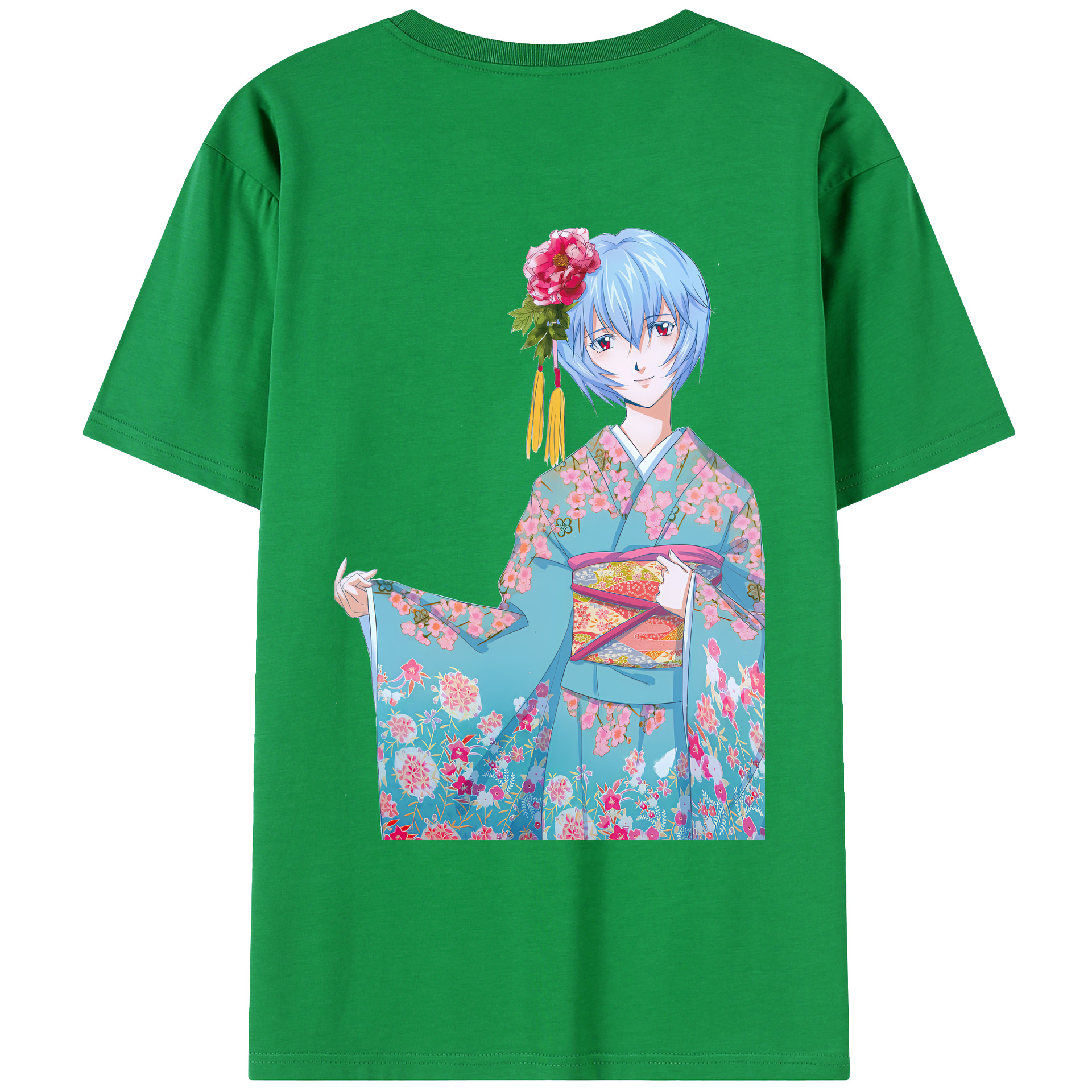 （画像用） EVA 新世紀エヴァンゲリオン レディース半袖Tシャツ(バックプリント)