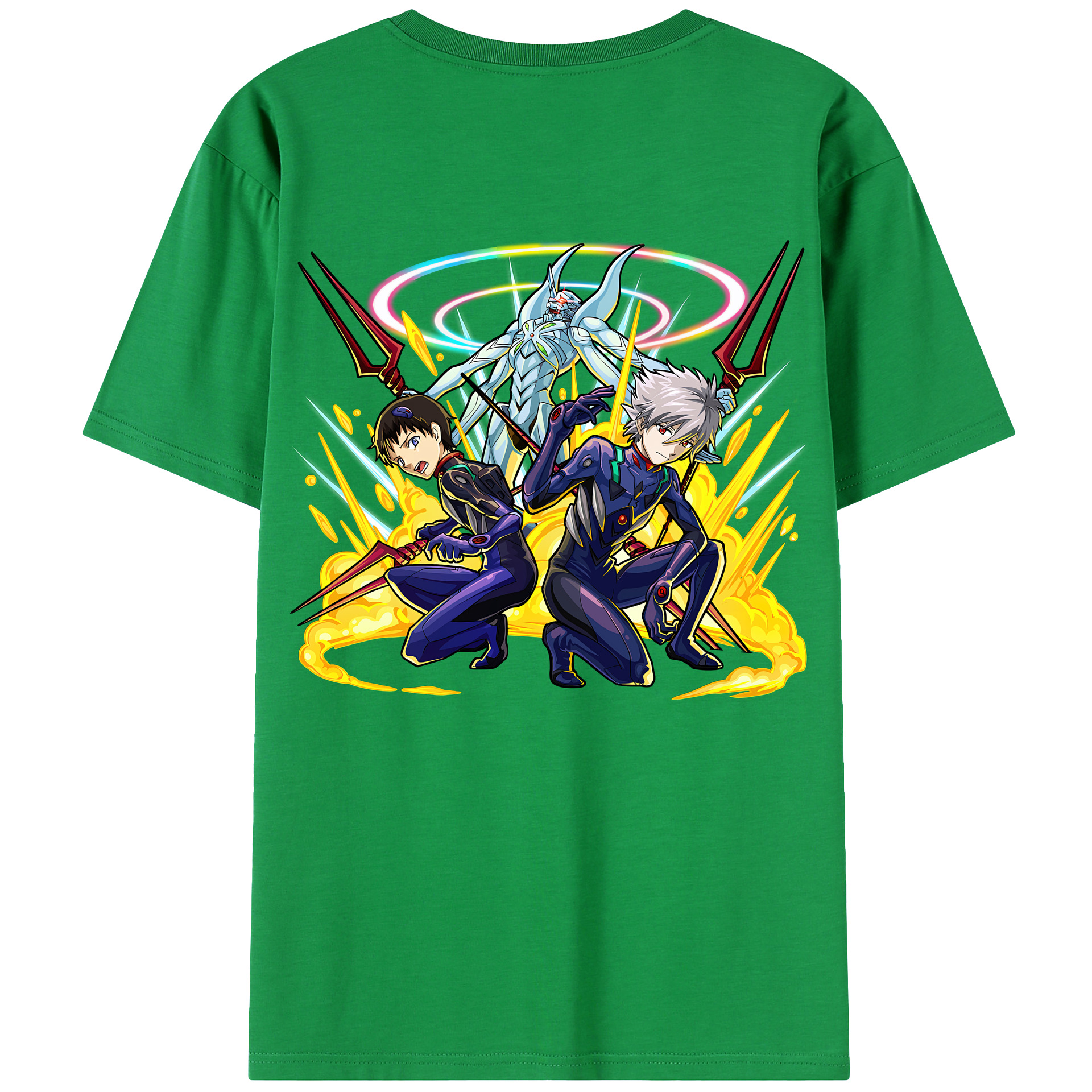 （画像用） EVA 新世紀エヴァンゲリオン レディース半袖Tシャツ(バックプリント)
