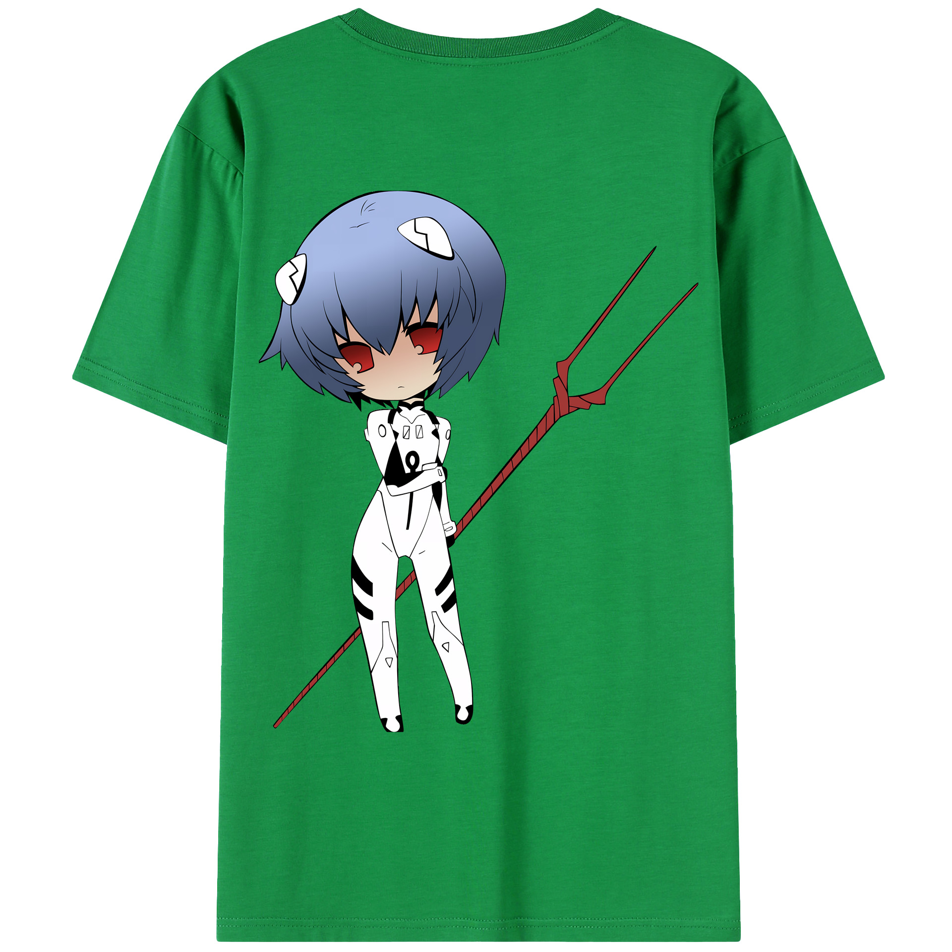 （画像用） EVA 新世紀エヴァンゲリオン レディース半袖Tシャツ(バックプリント)