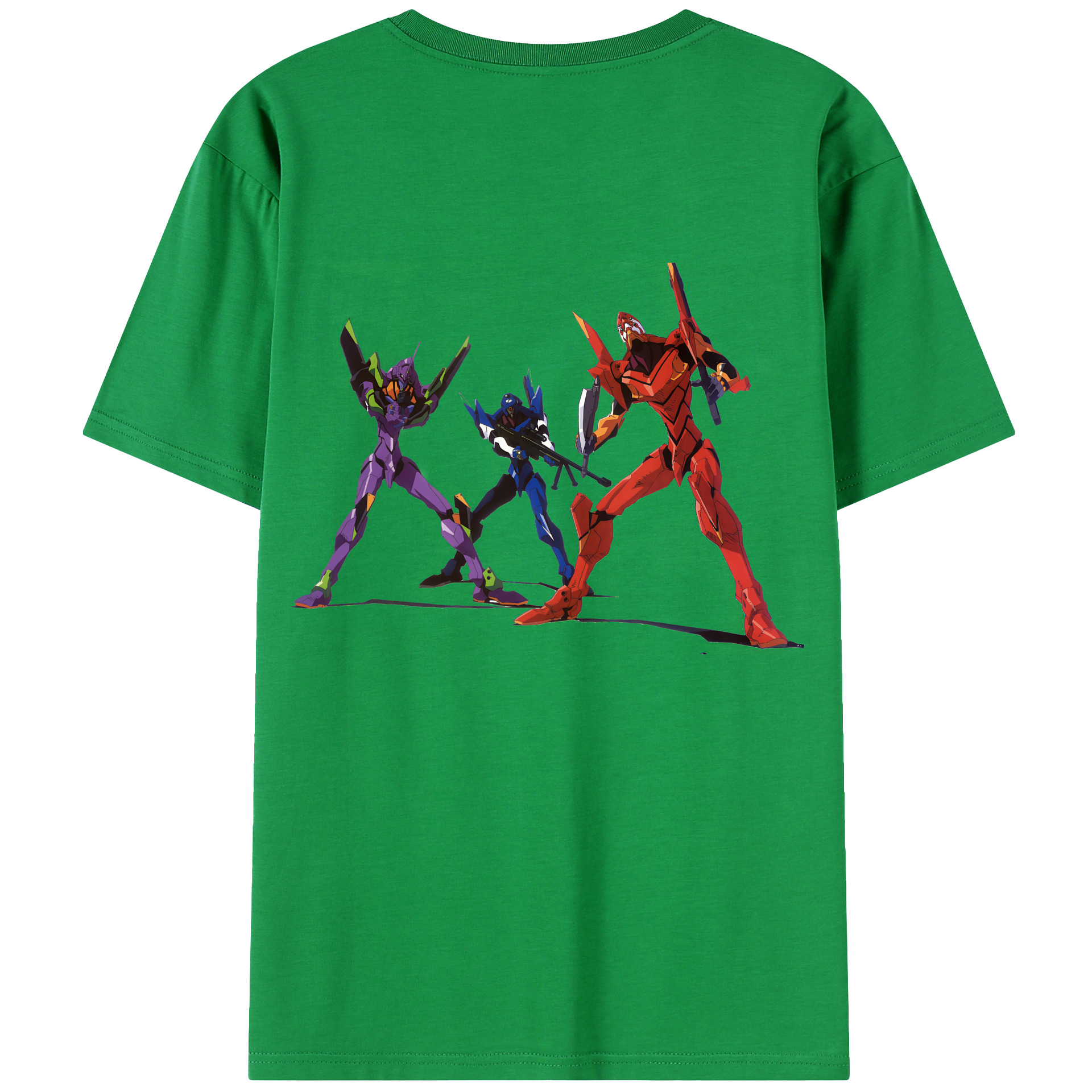 （画像用） EVA 新世紀エヴァンゲリオン レディース半袖Tシャツ(バックプリント)