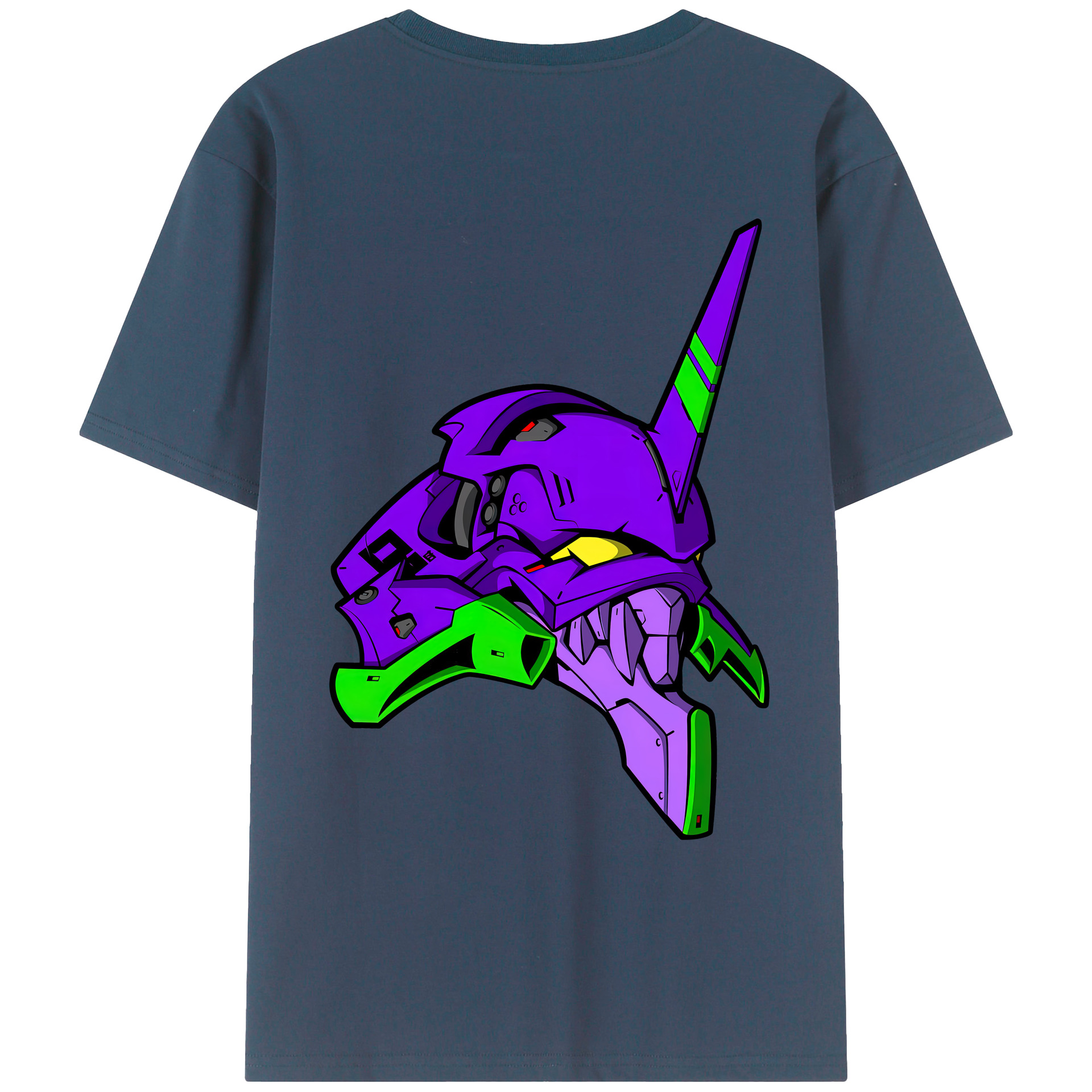 （画像用） EVA 新世紀エヴァンゲリオン レディース半袖Tシャツ(バックプリント)