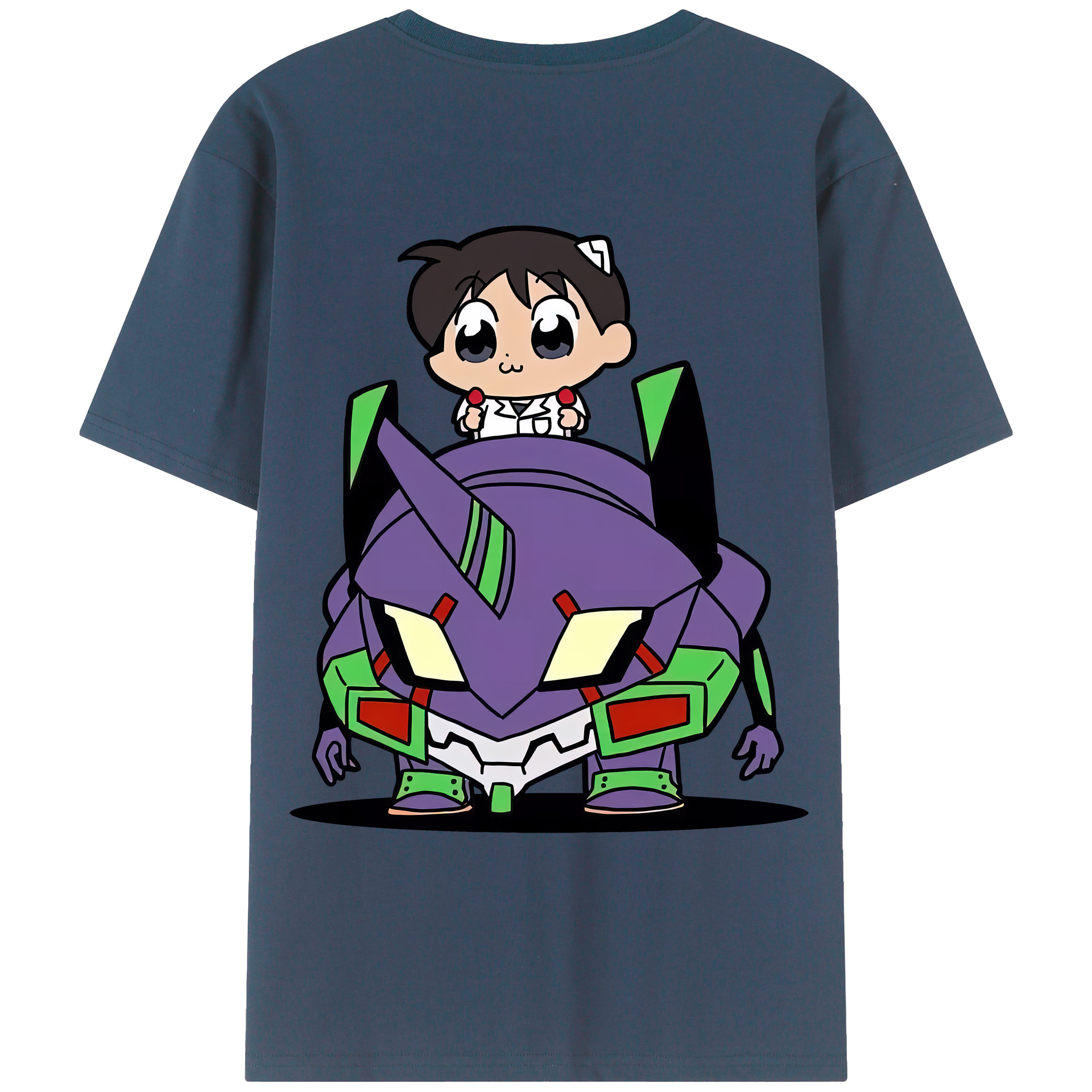 （画像用） EVA 新世紀エヴァンゲリオン レディース半袖Tシャツ(バックプリント)