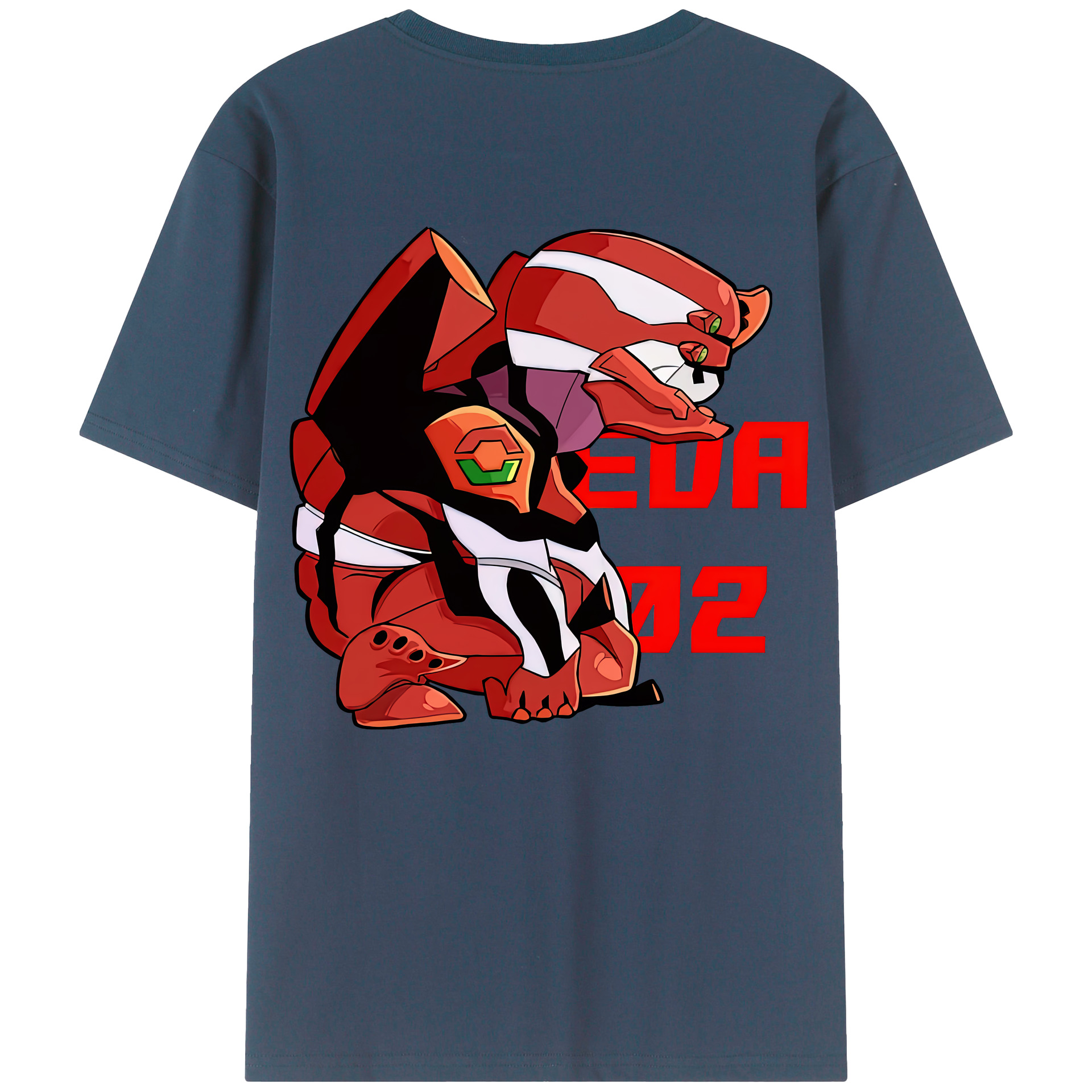 （画像用） EVA 新世紀エヴァンゲリオン レディース半袖Tシャツ(バックプリント)