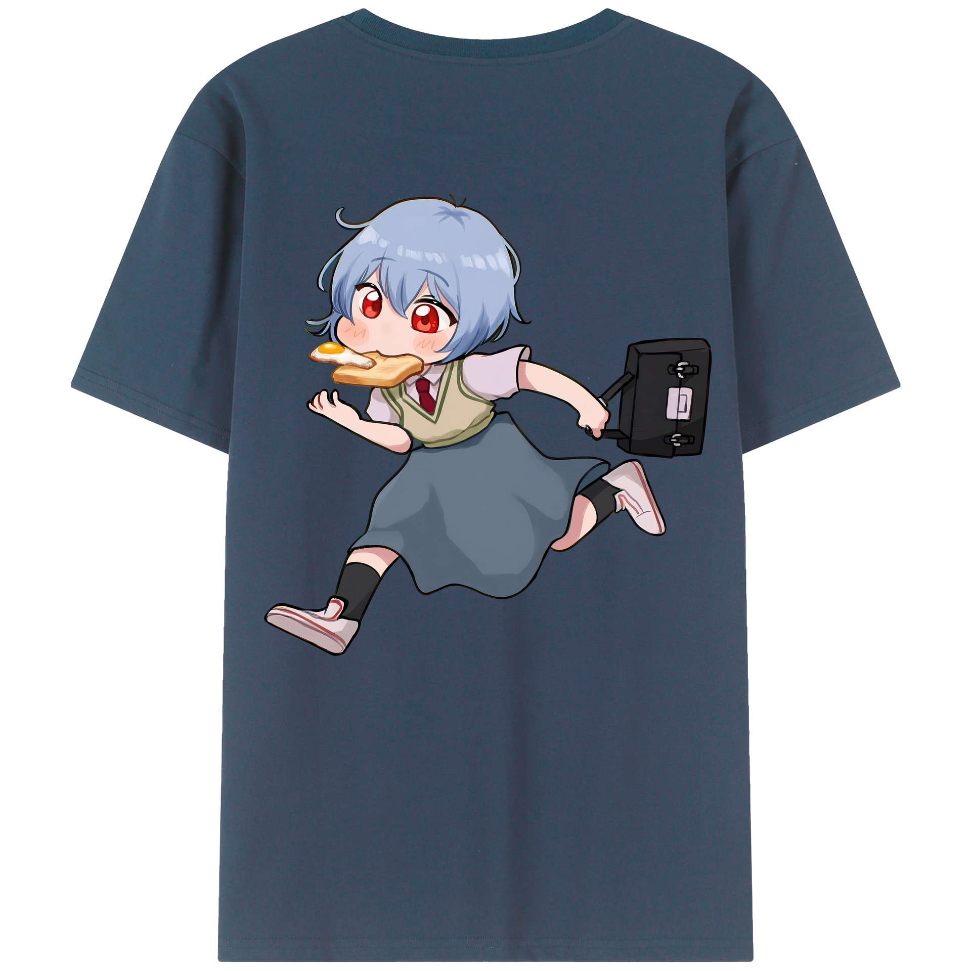 （画像用） EVA 新世紀エヴァンゲリオン レディース半袖Tシャツ(バックプリント)
