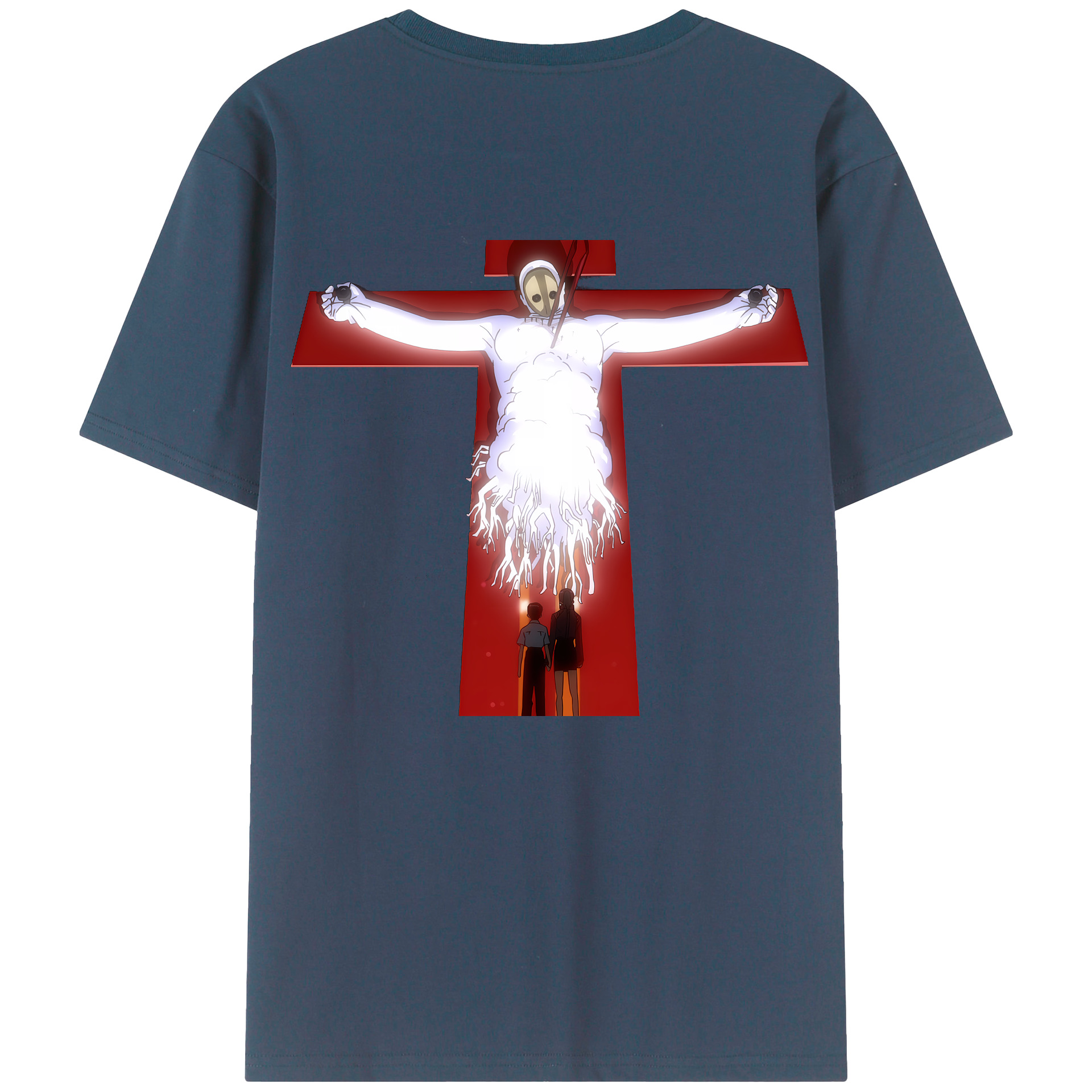 （画像用） EVA 新世紀エヴァンゲリオン レディース半袖Tシャツ(バックプリント)