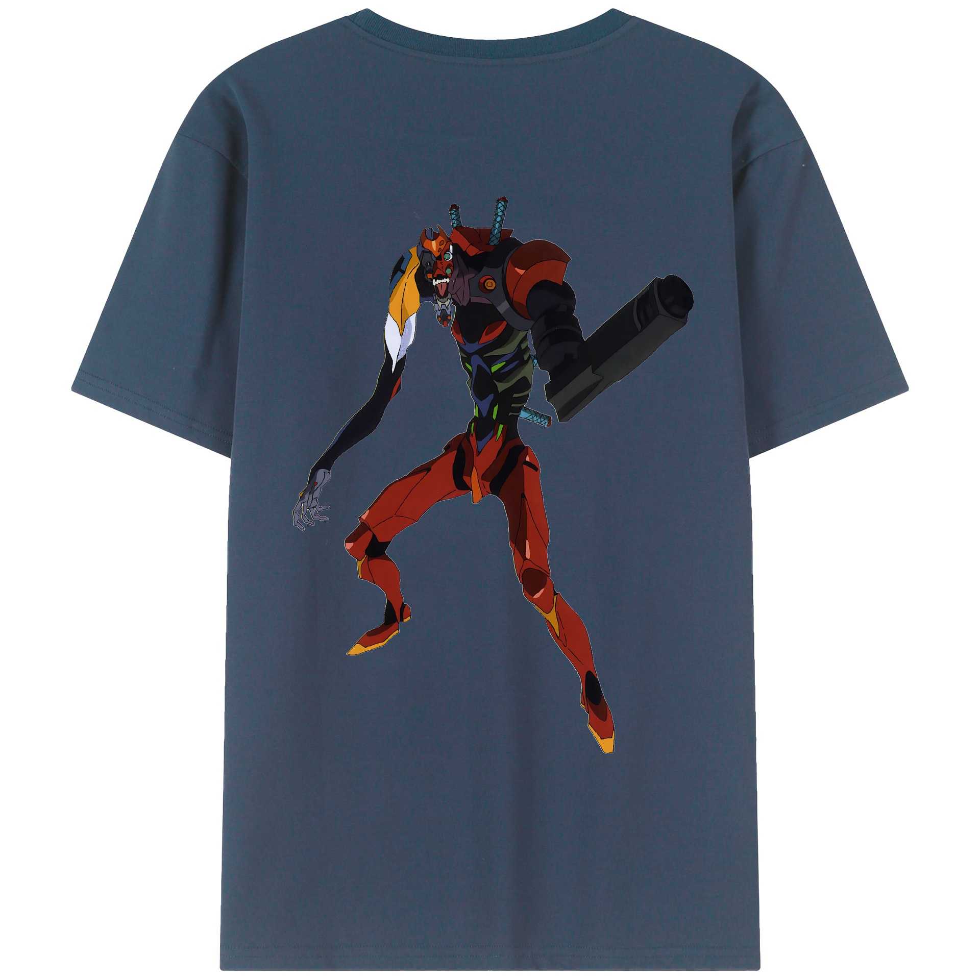 （画像用） EVA 新世紀エヴァンゲリオン レディース半袖Tシャツ(バックプリント)