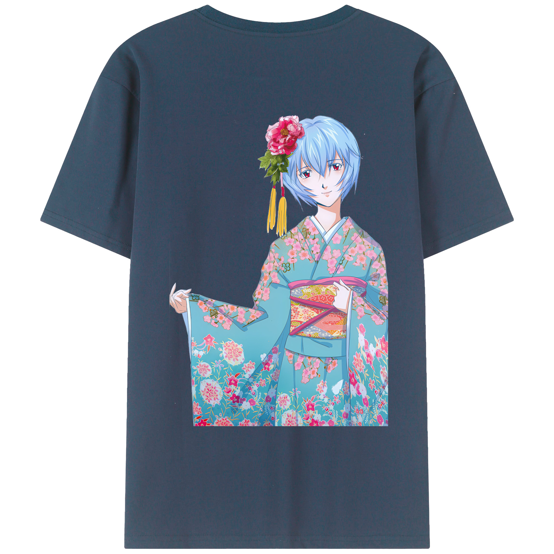 （画像用） EVA 新世紀エヴァンゲリオン レディース半袖Tシャツ(バックプリント)