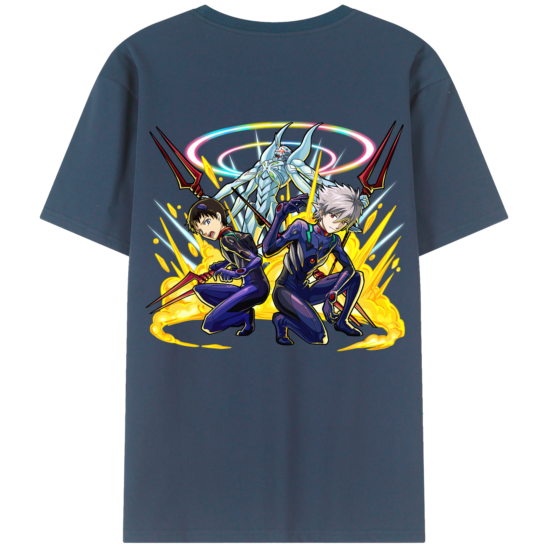 （画像用） EVA 新世紀エヴァンゲリオン レディース半袖Tシャツ(バックプリント)