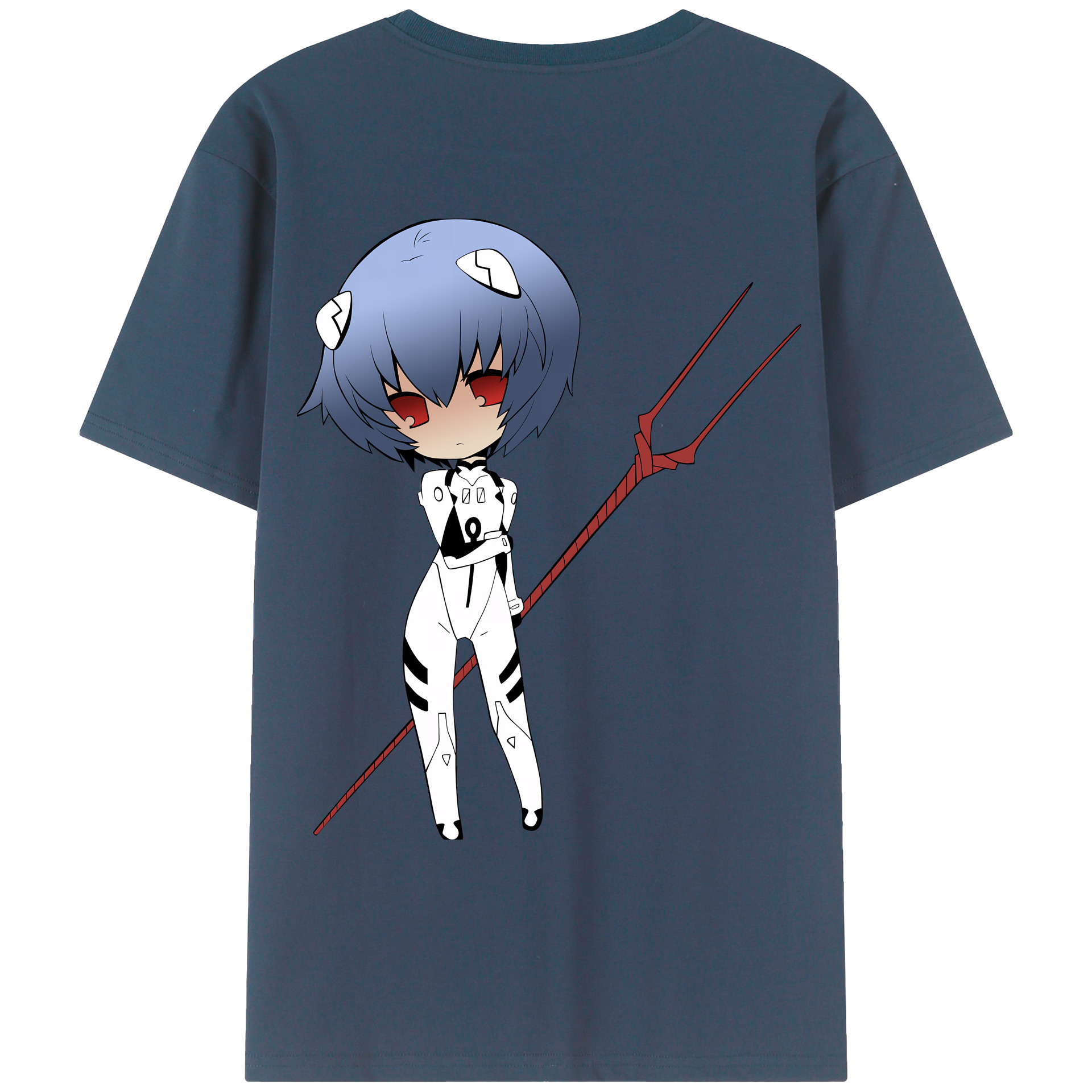 （画像用） EVA 新世紀エヴァンゲリオン レディース半袖Tシャツ(バックプリント)