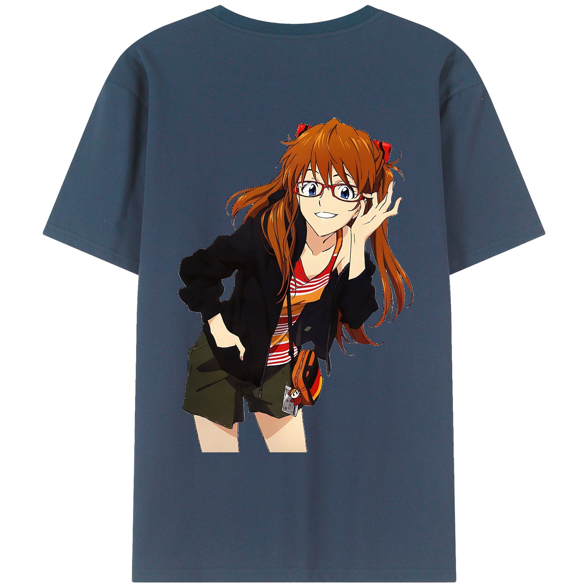 （画像用） EVA 新世紀エヴァンゲリオン レディース半袖Tシャツ(バックプリント)