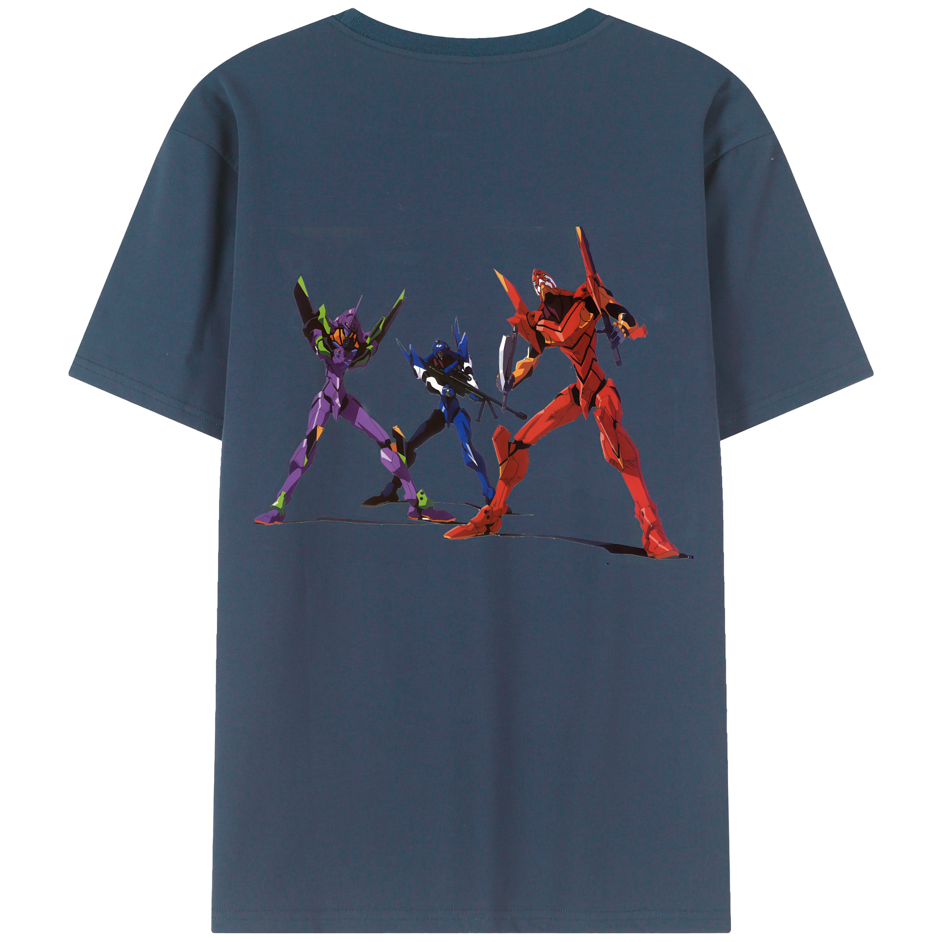 （画像用） EVA 新世紀エヴァンゲリオン レディース半袖Tシャツ(バックプリント)