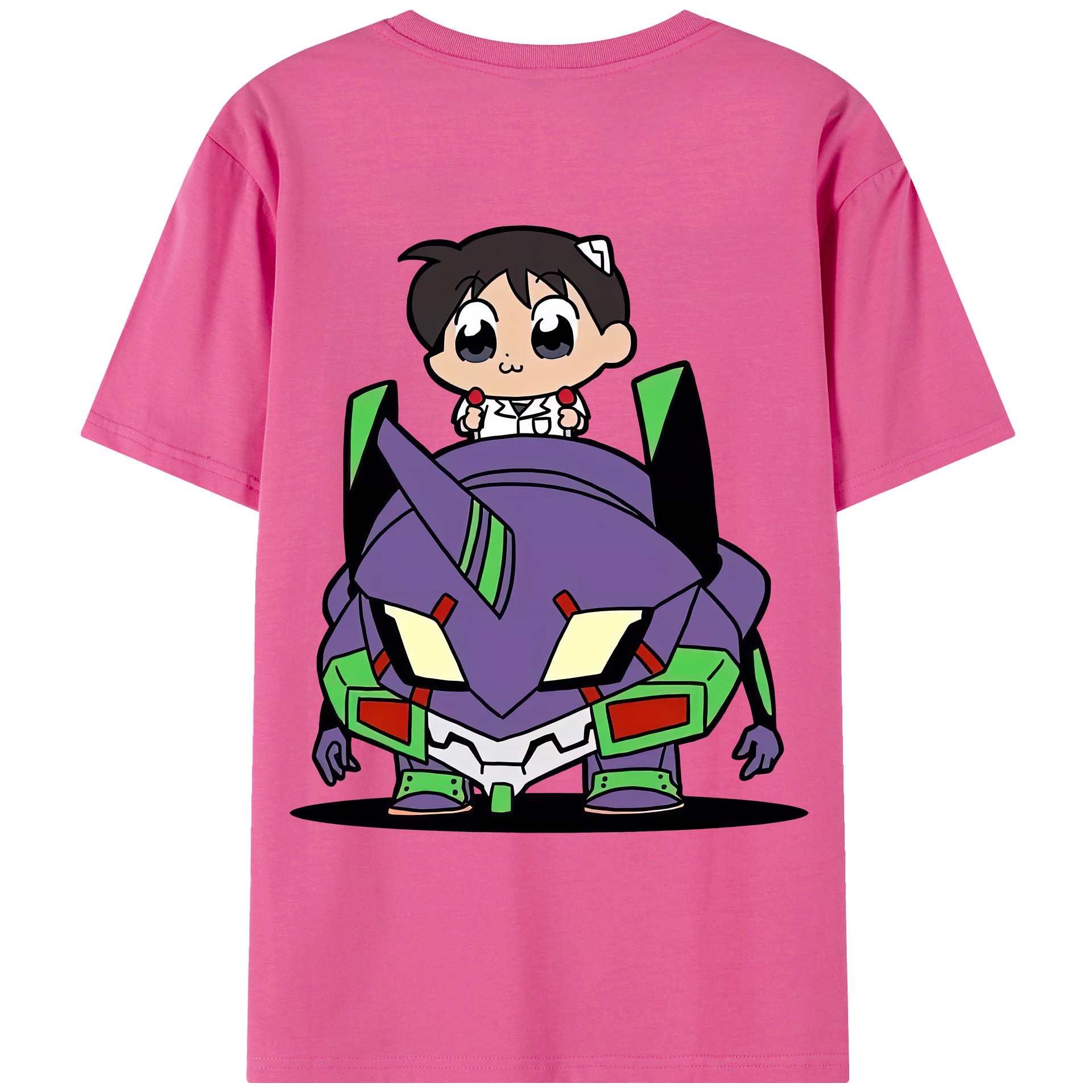 （画像用） EVA 新世紀エヴァンゲリオン レディース半袖Tシャツ(バックプリント)