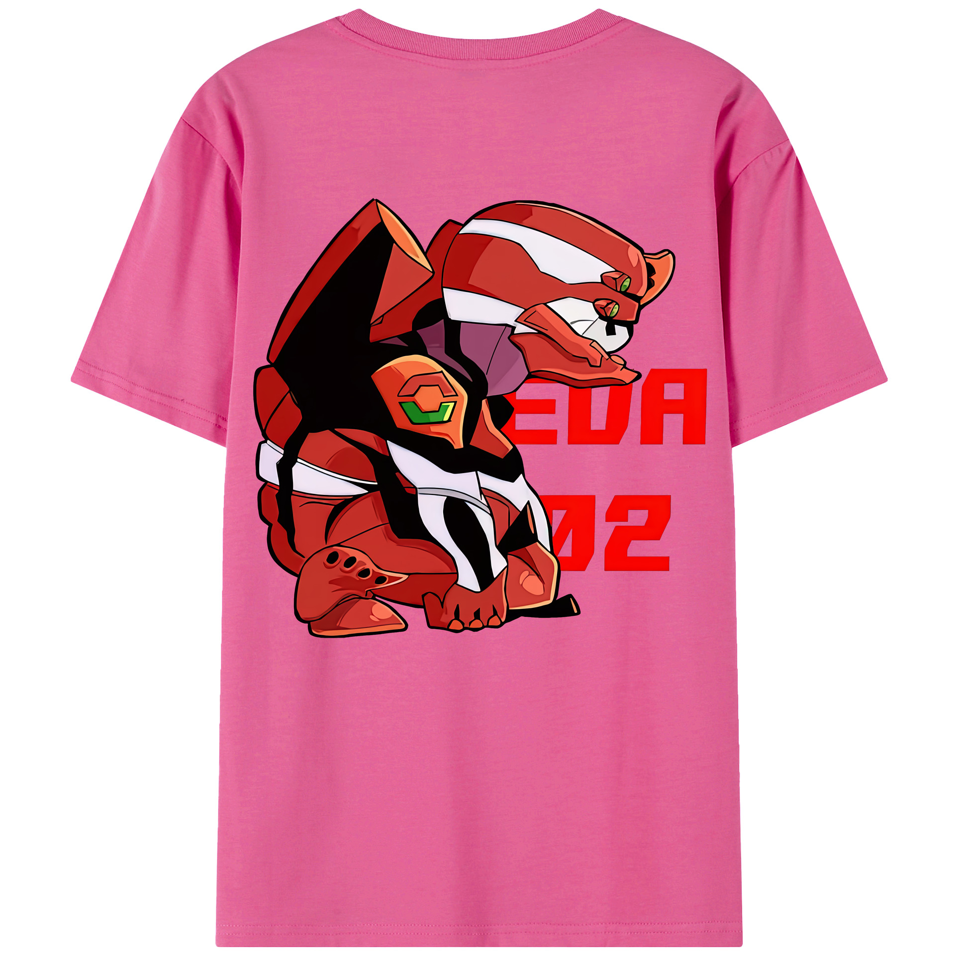 （画像用） EVA 新世紀エヴァンゲリオン レディース半袖Tシャツ(バックプリント)