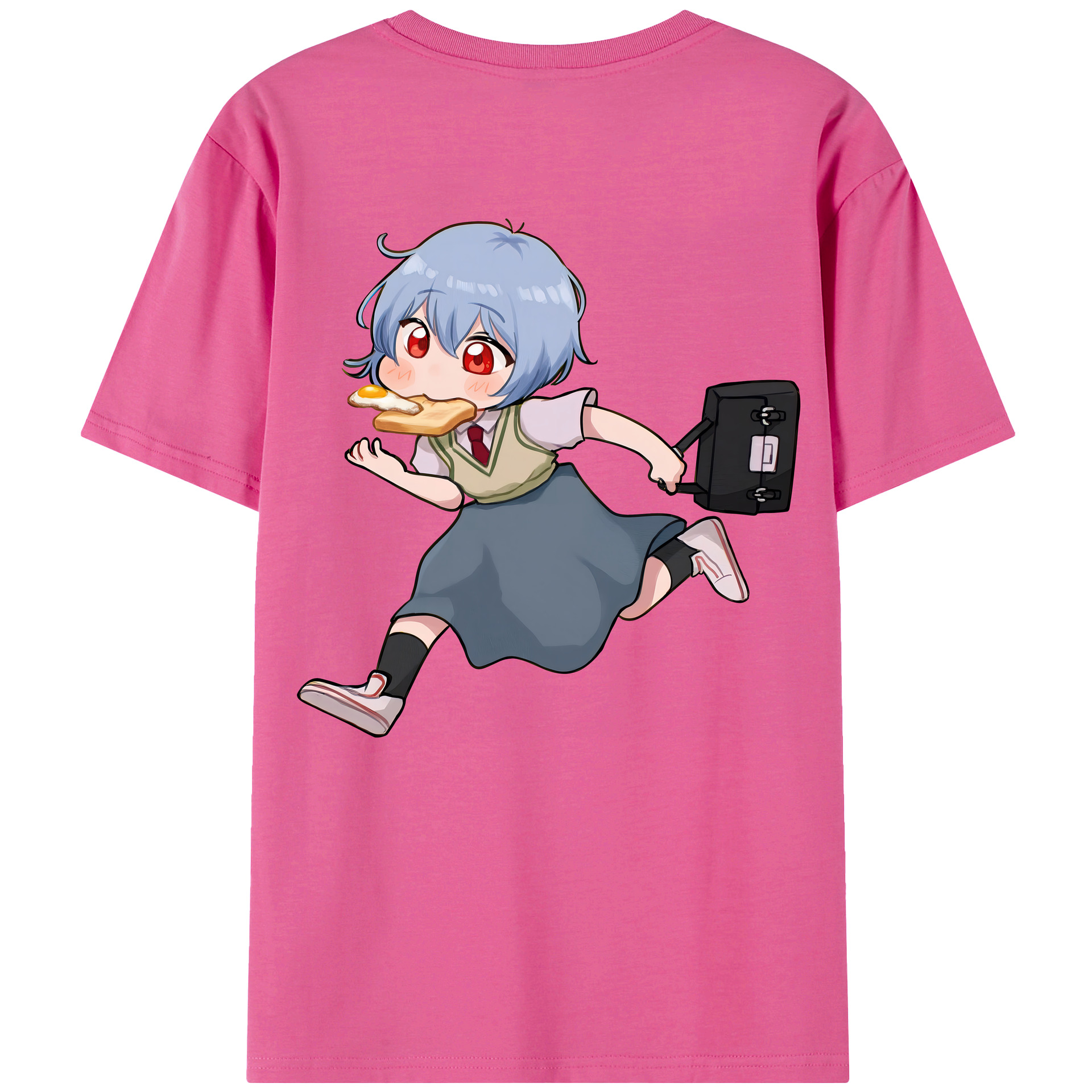 （画像用） EVA 新世紀エヴァンゲリオン レディース半袖Tシャツ(バックプリント)
