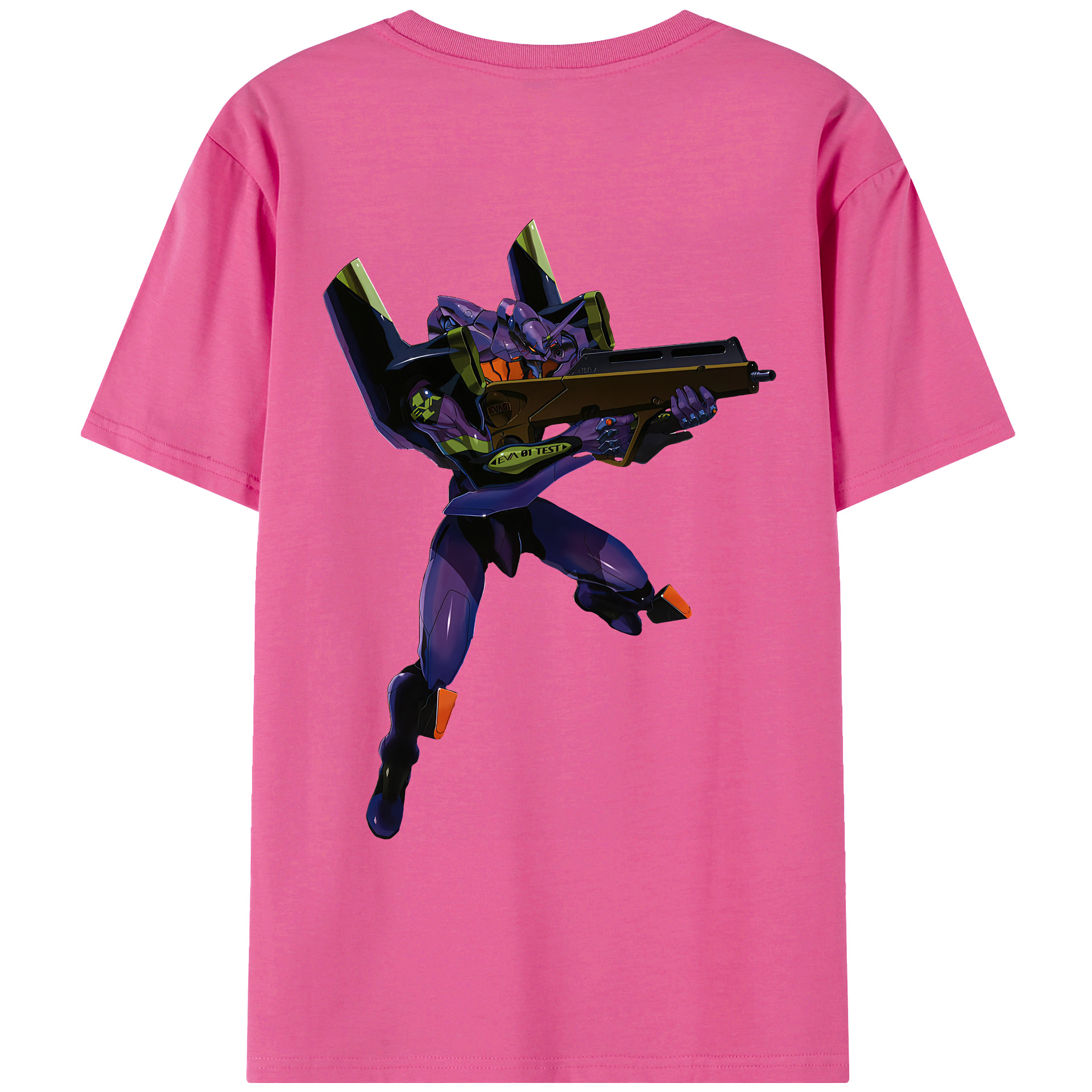 （画像用） EVA 新世紀エヴァンゲリオン レディース半袖Tシャツ(バックプリント)