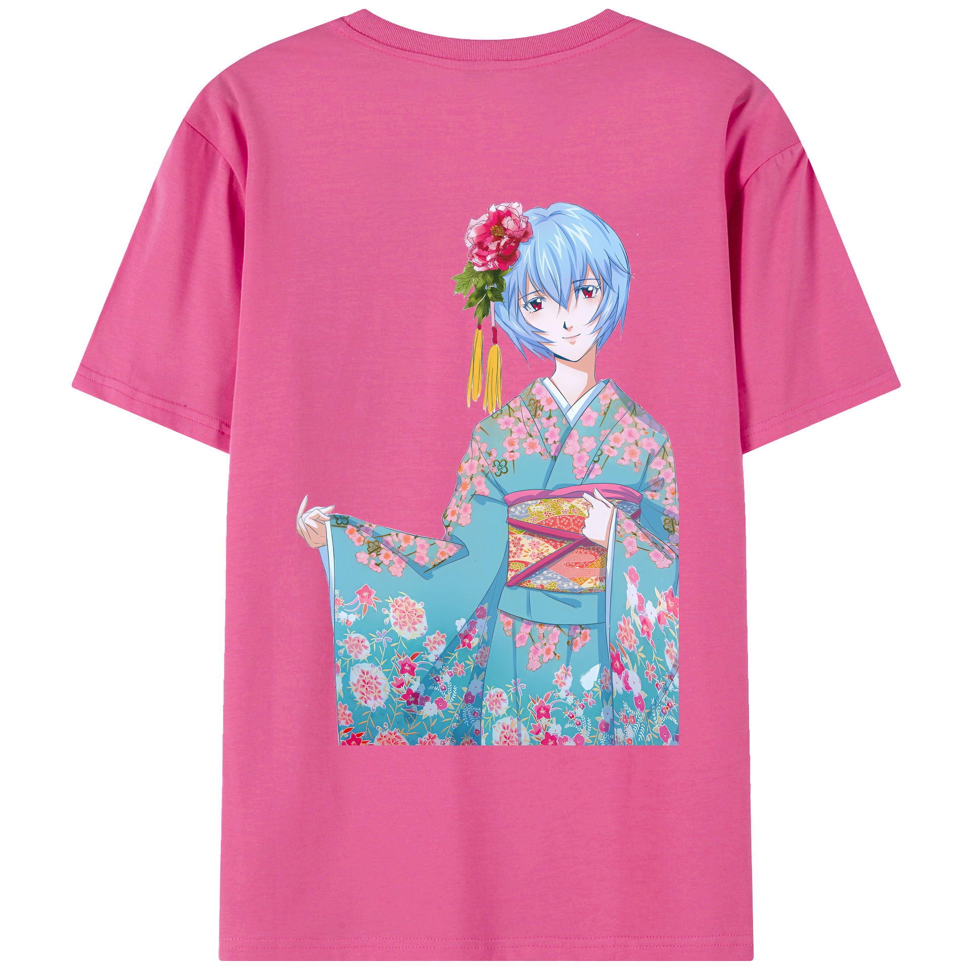 （画像用） EVA 新世紀エヴァンゲリオン レディース半袖Tシャツ(バックプリント)