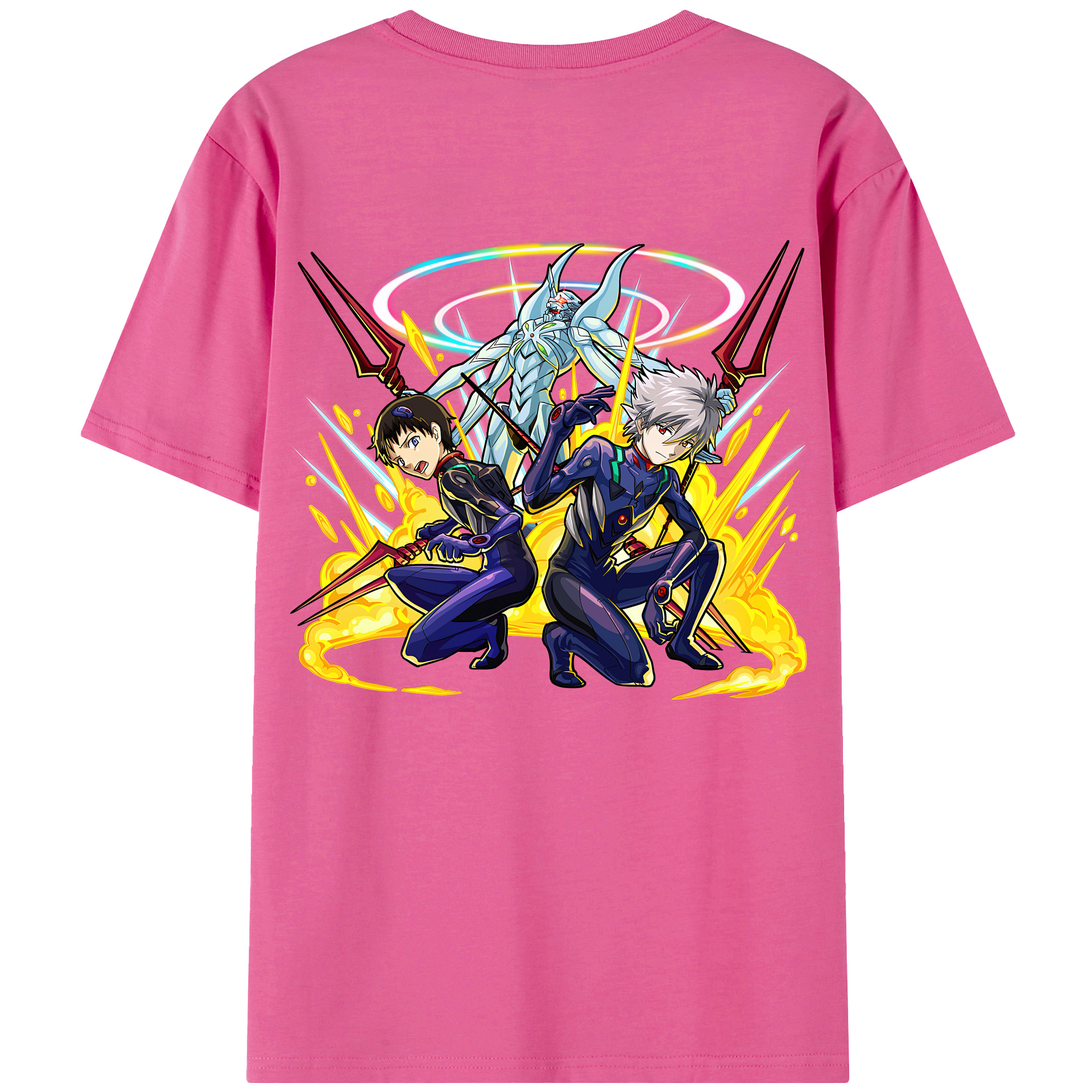 （画像用） EVA 新世紀エヴァンゲリオン レディース半袖Tシャツ(バックプリント)