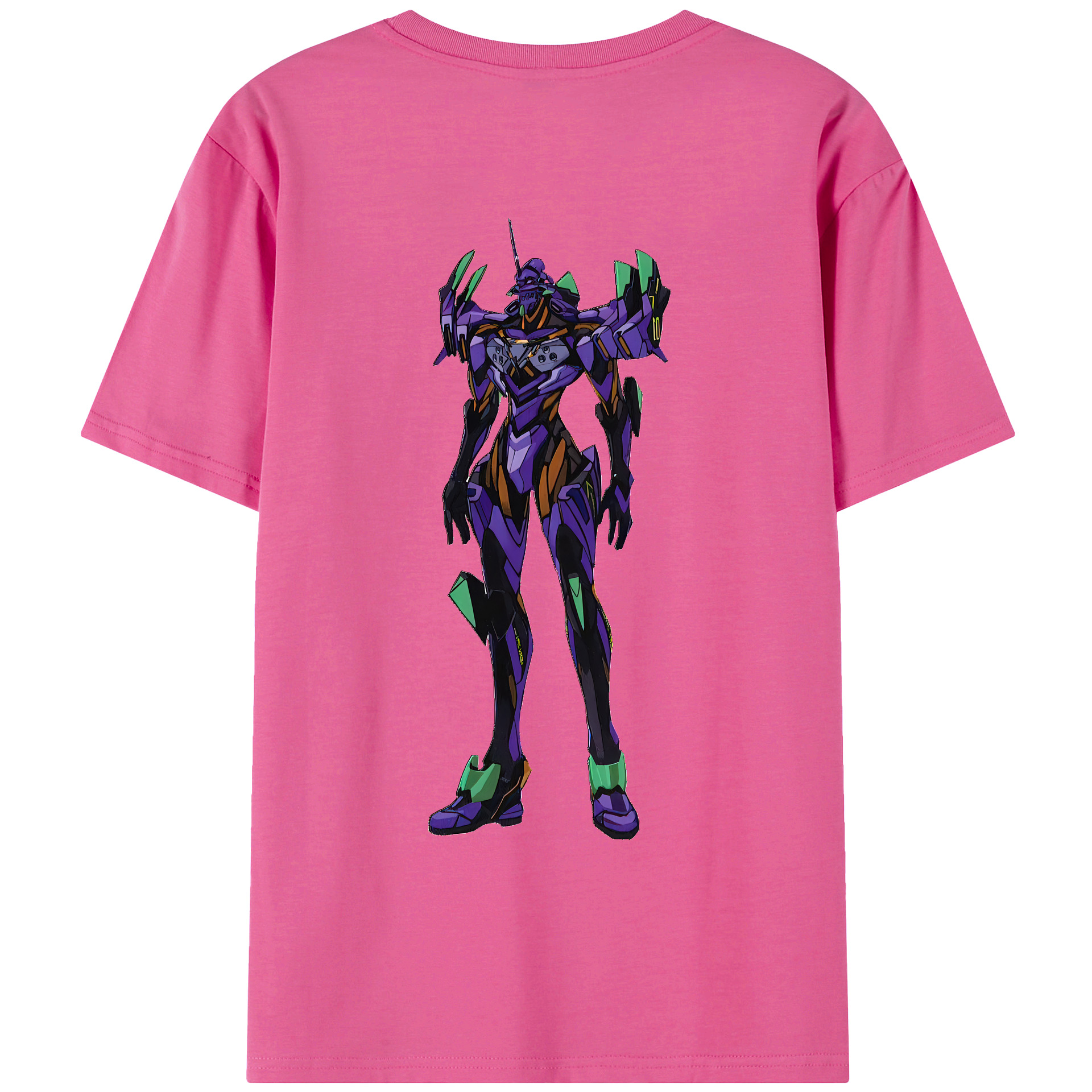 （画像用） EVA 新世紀エヴァンゲリオン レディース半袖Tシャツ(バックプリント)