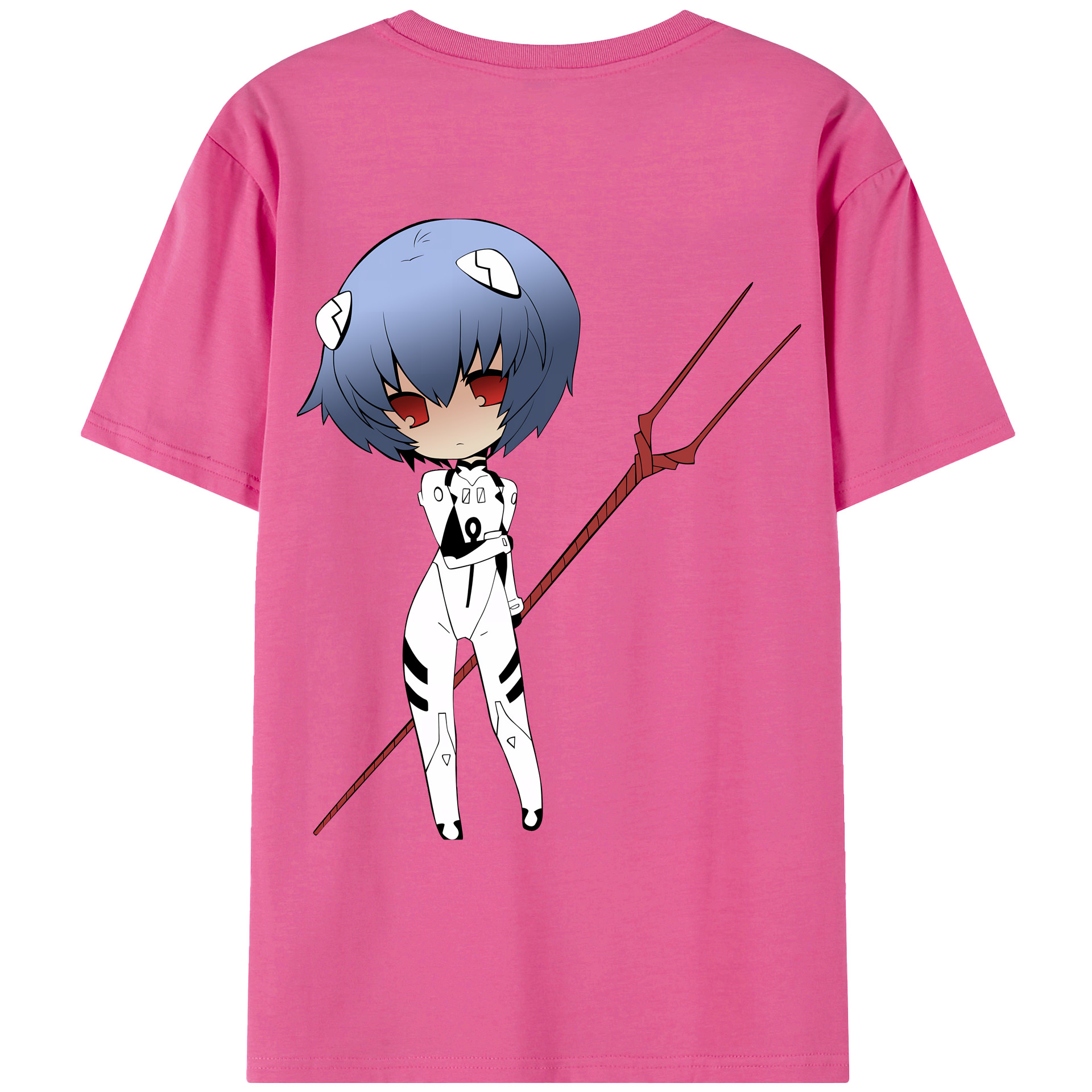 （画像用） EVA 新世紀エヴァンゲリオン レディース半袖Tシャツ(バックプリント)