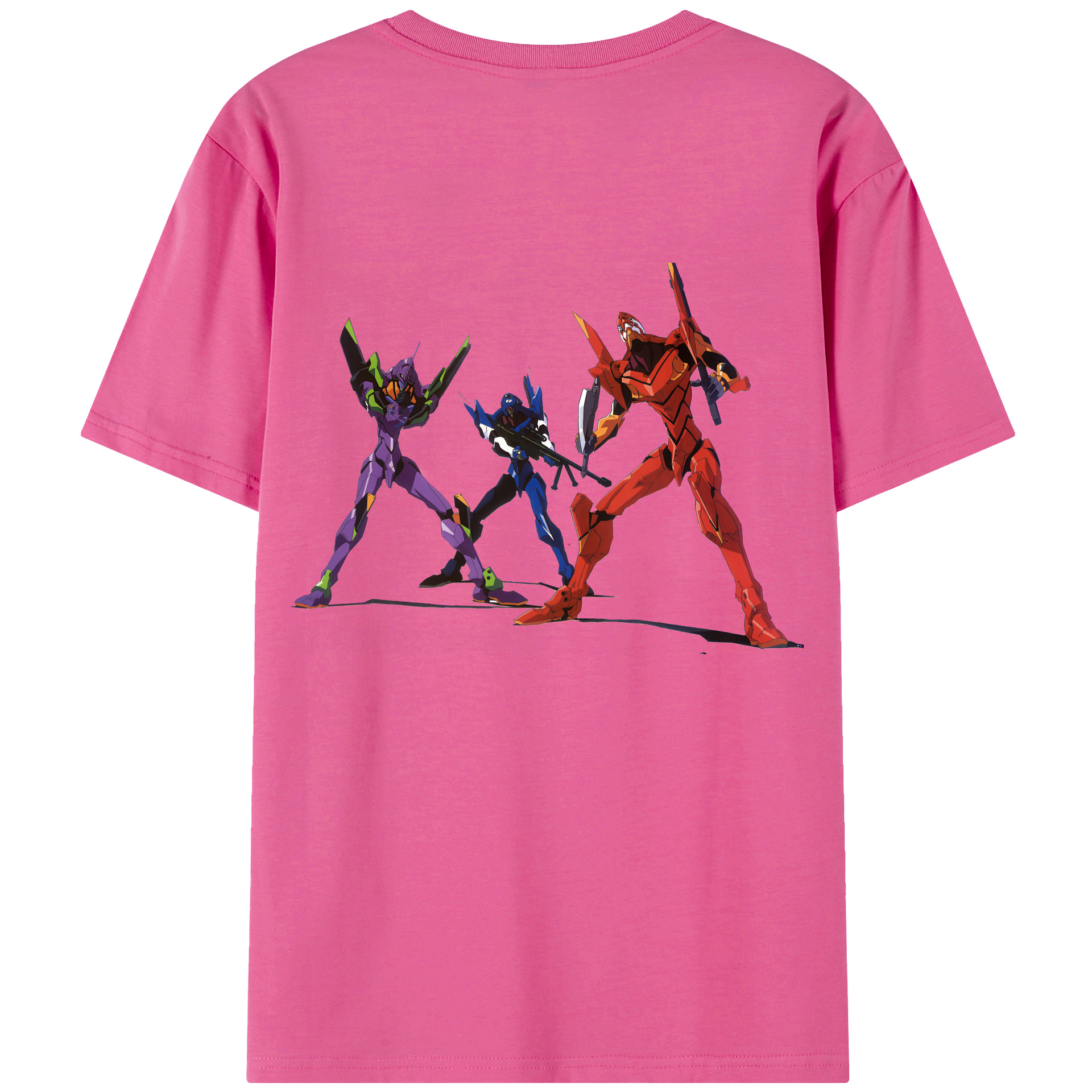 （画像用） EVA 新世紀エヴァンゲリオン レディース半袖Tシャツ(バックプリント)
