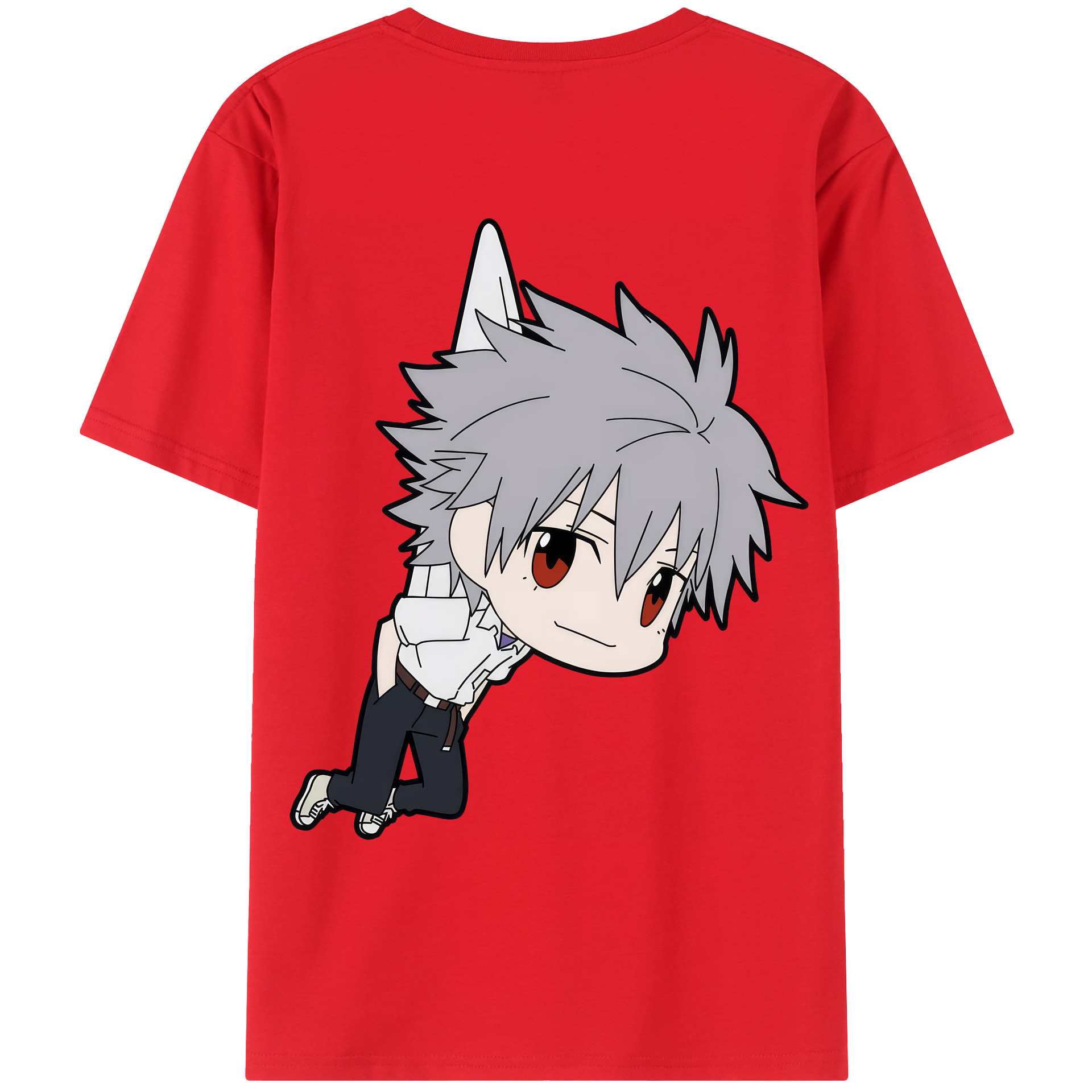 （画像用） EVA 新世紀エヴァンゲリオン レディース半袖Tシャツ(バックプリント)