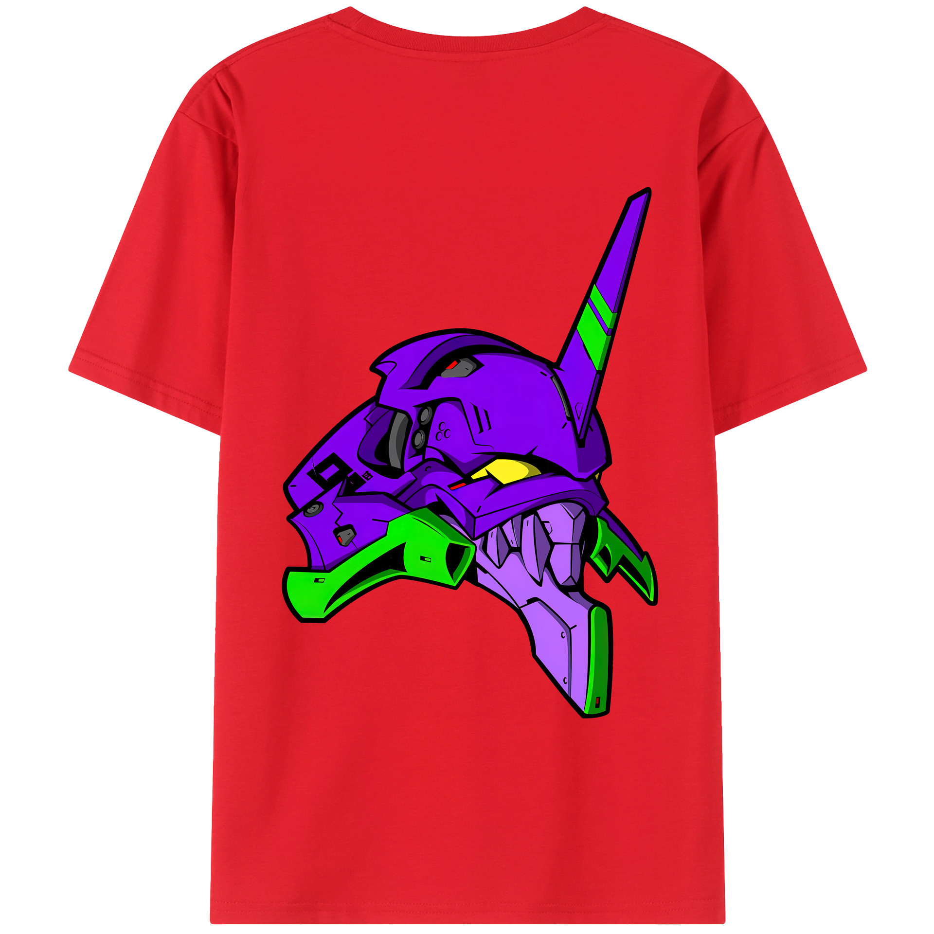 （画像用） EVA 新世紀エヴァンゲリオン レディース半袖Tシャツ(バックプリント)