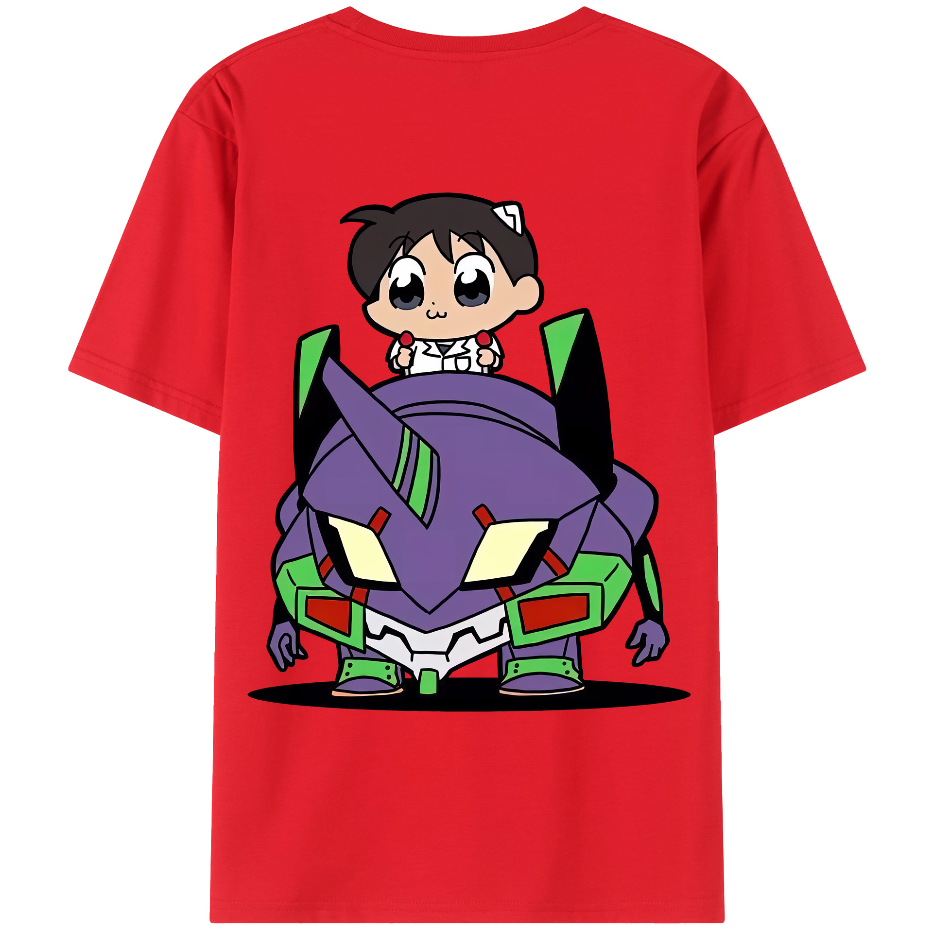 （画像用） EVA 新世紀エヴァンゲリオン レディース半袖Tシャツ(バックプリント)