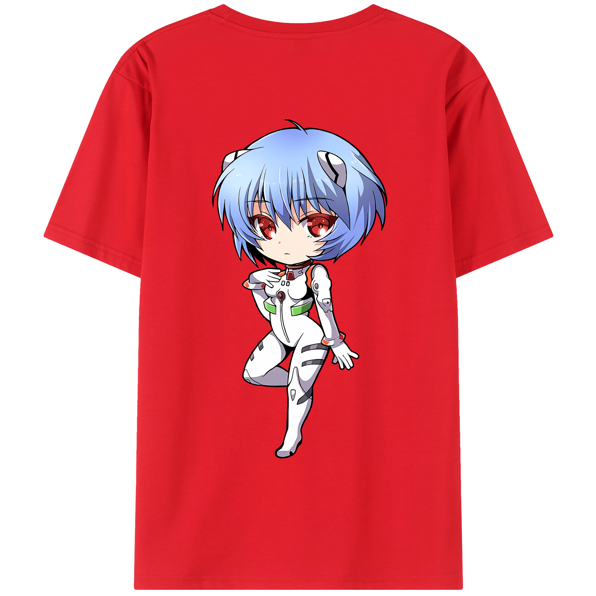 （画像用） EVA 新世紀エヴァンゲリオン レディース半袖Tシャツ(バックプリント)