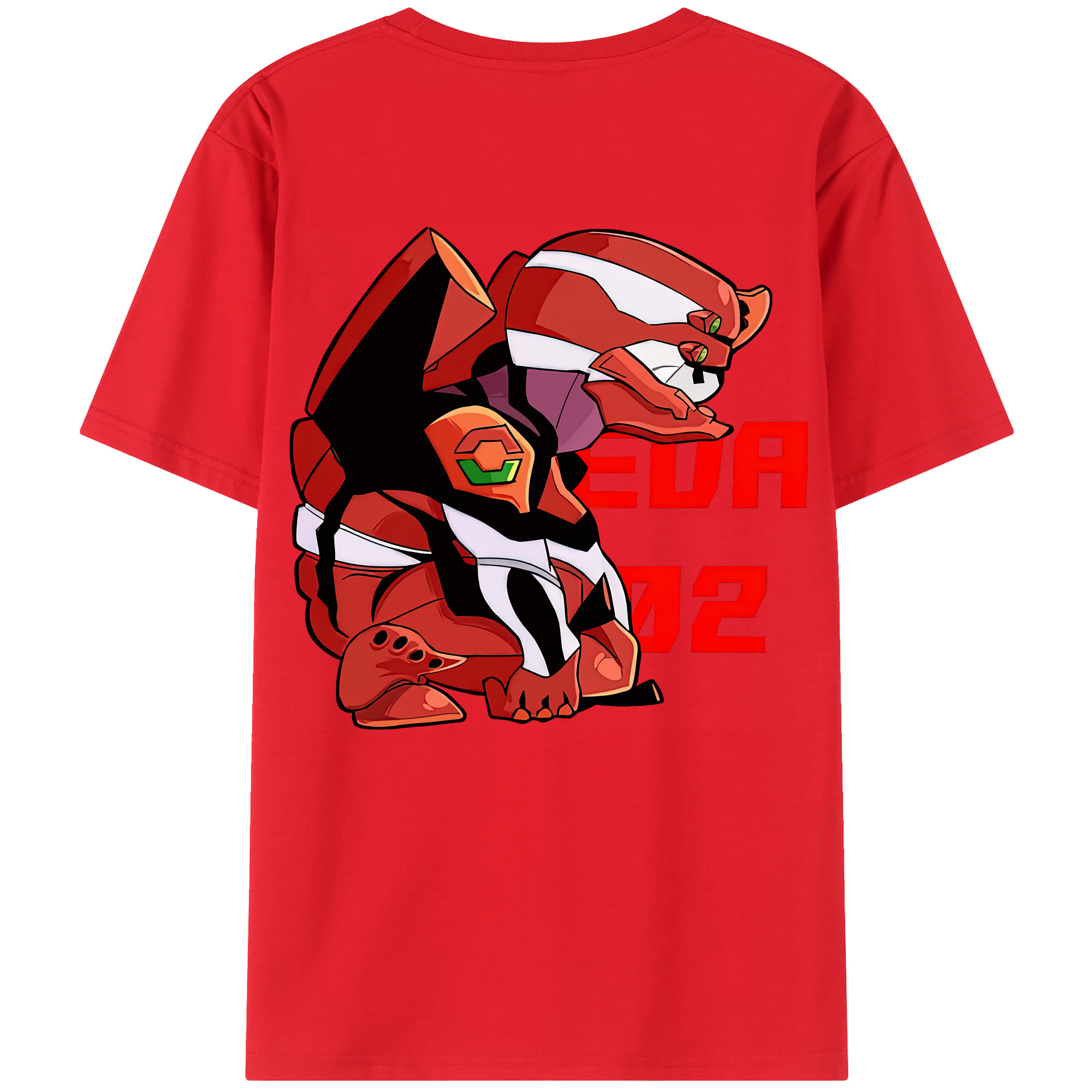 （画像用） EVA 新世紀エヴァンゲリオン レディース半袖Tシャツ(バックプリント)