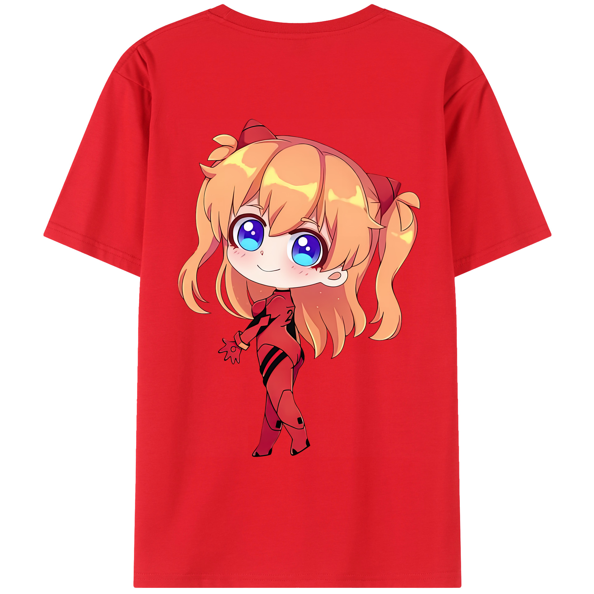 （画像用） EVA 新世紀エヴァンゲリオン レディース半袖Tシャツ(バックプリント)