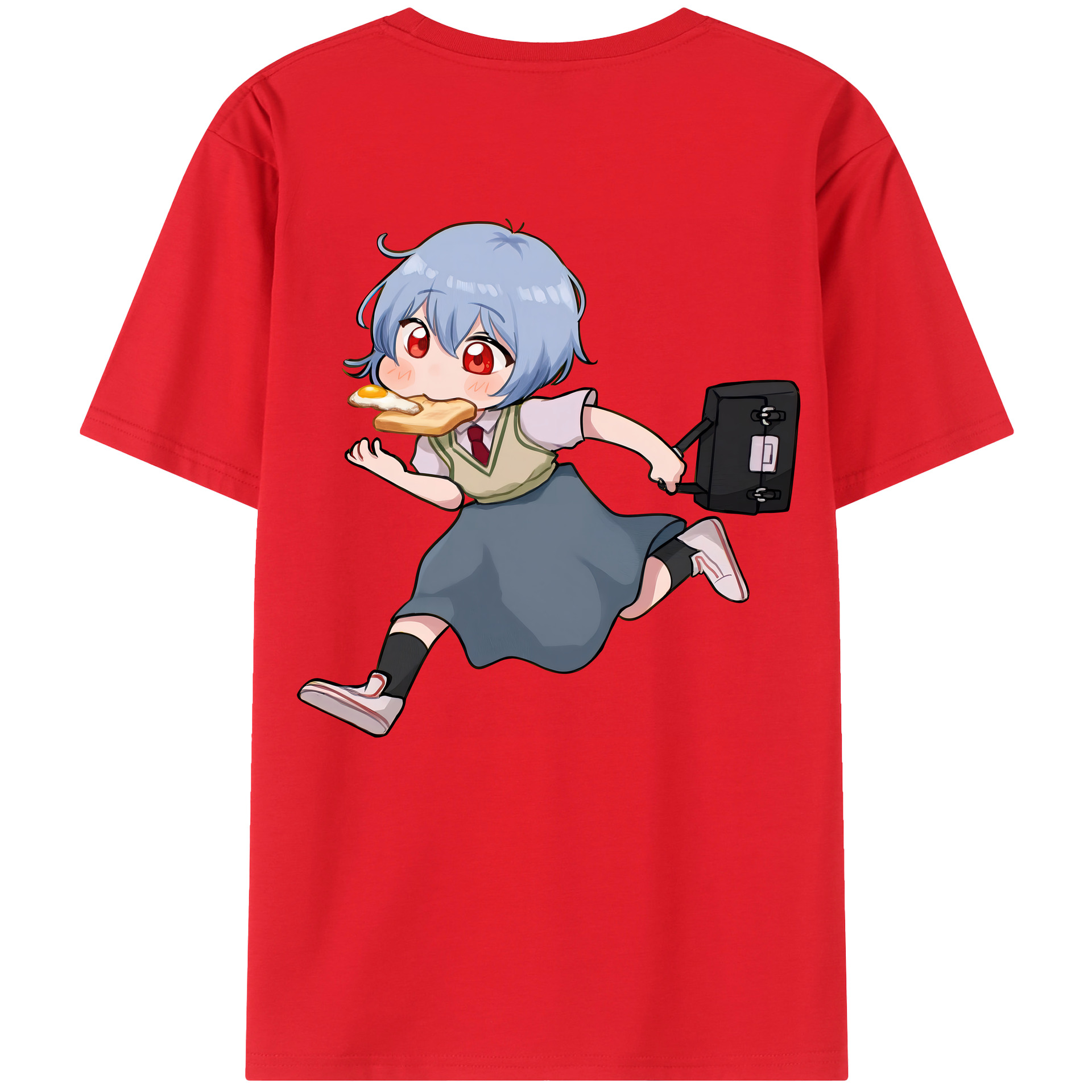 （画像用） EVA 新世紀エヴァンゲリオン レディース半袖Tシャツ(バックプリント)