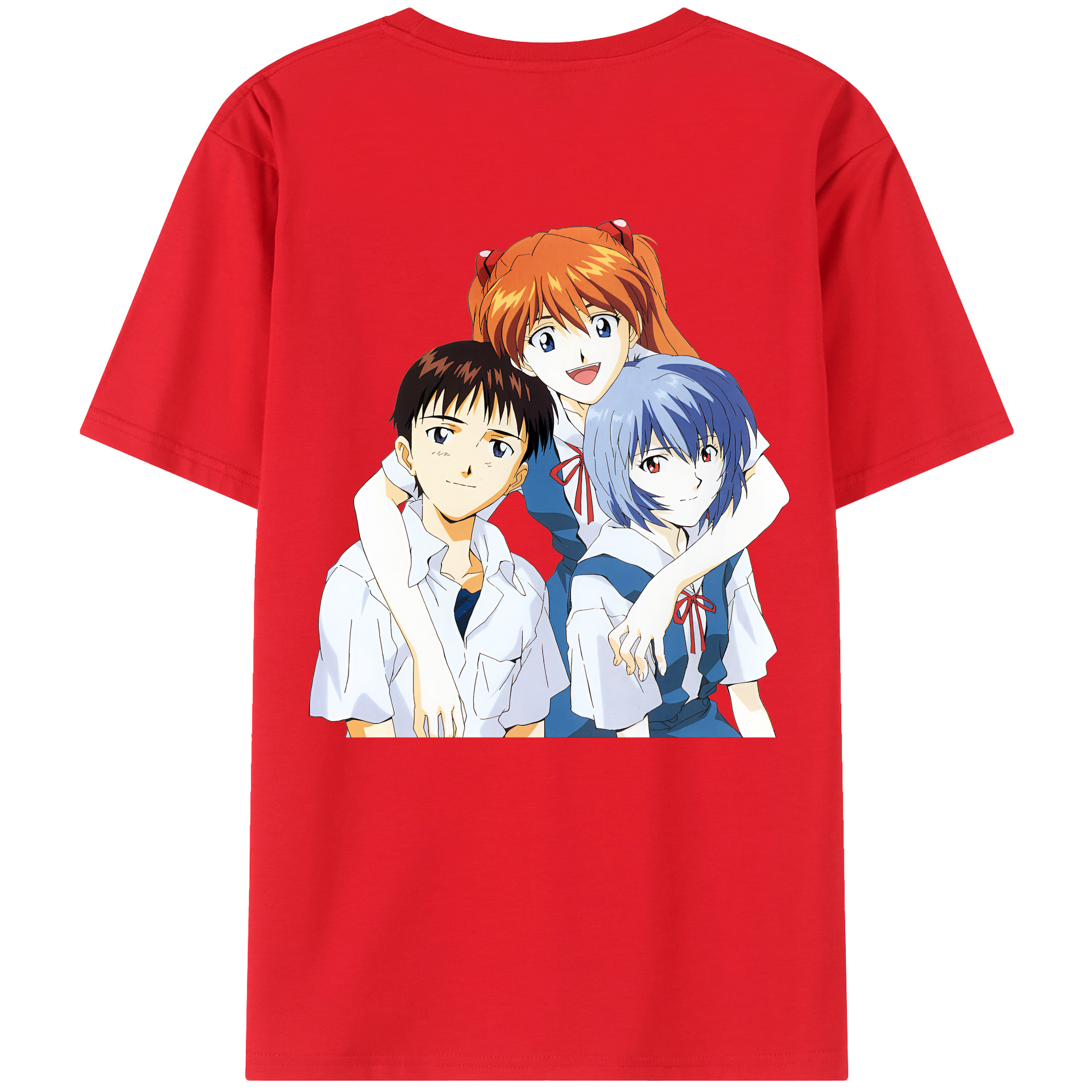 （画像用） EVA 新世紀エヴァンゲリオン レディース半袖Tシャツ(バックプリント)
