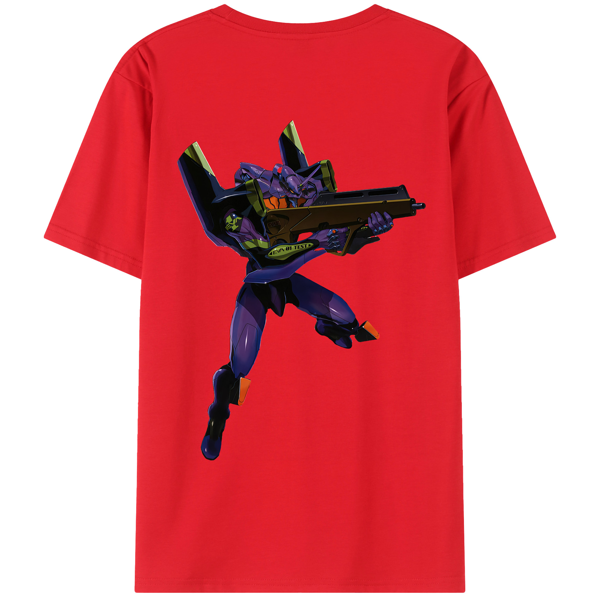 （画像用） EVA 新世紀エヴァンゲリオン レディース半袖Tシャツ(バックプリント)
