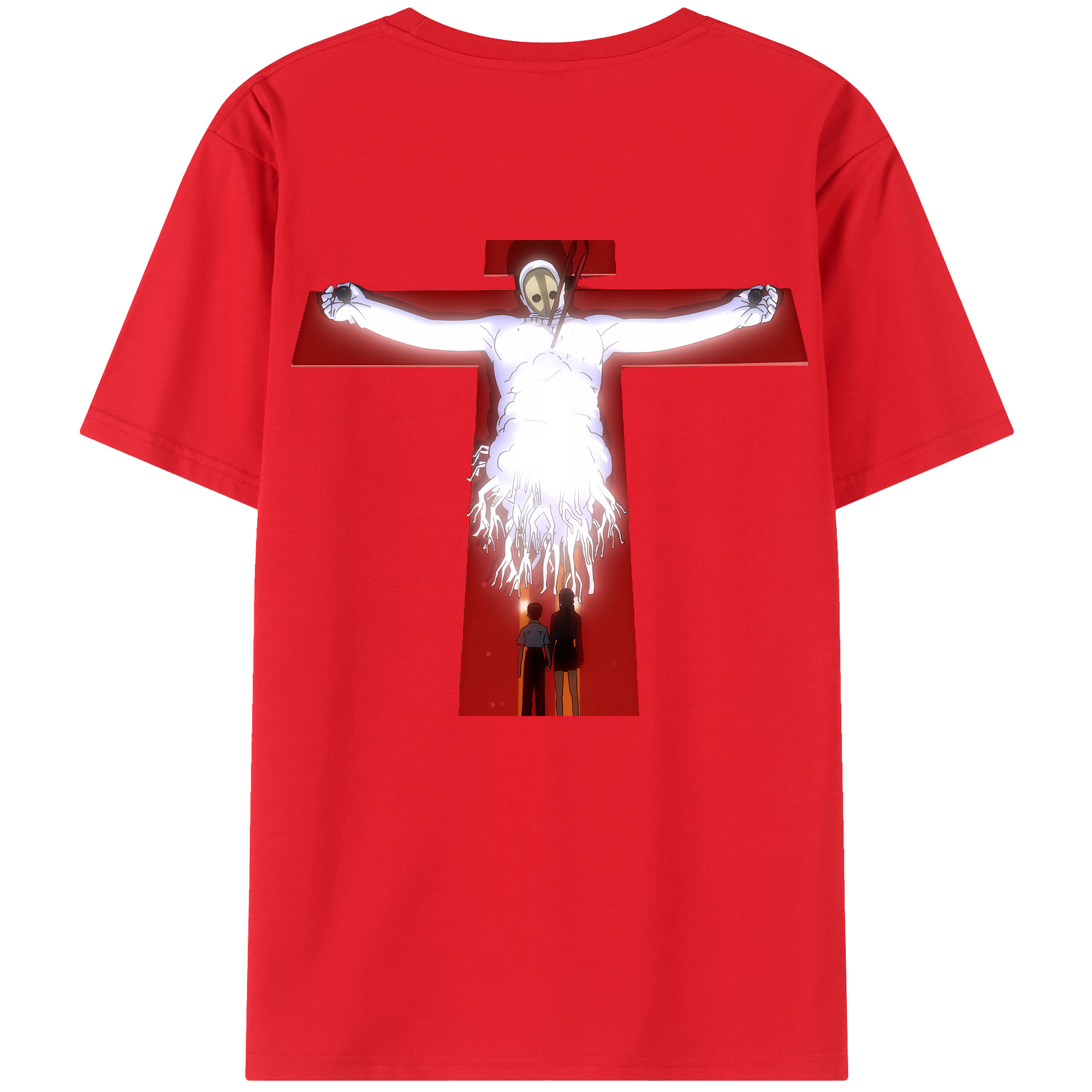 （画像用） EVA 新世紀エヴァンゲリオン レディース半袖Tシャツ(バックプリント)