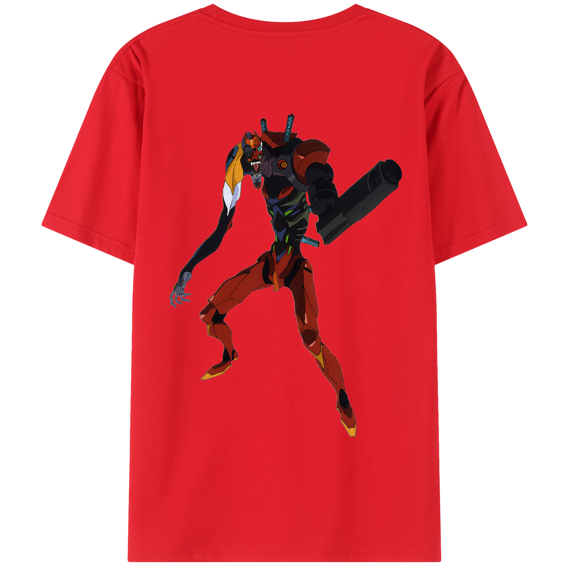 （画像用） EVA 新世紀エヴァンゲリオン レディース半袖Tシャツ(バックプリント)