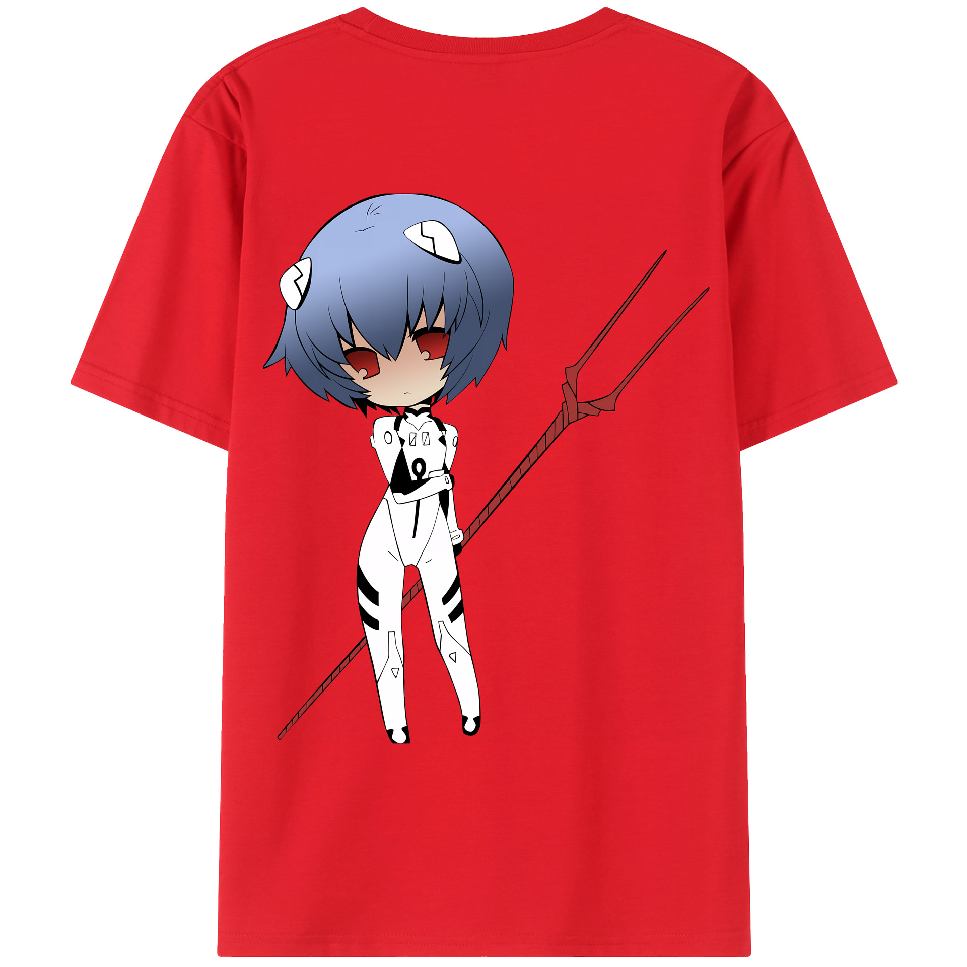 （画像用） EVA 新世紀エヴァンゲリオン レディース半袖Tシャツ(バックプリント)