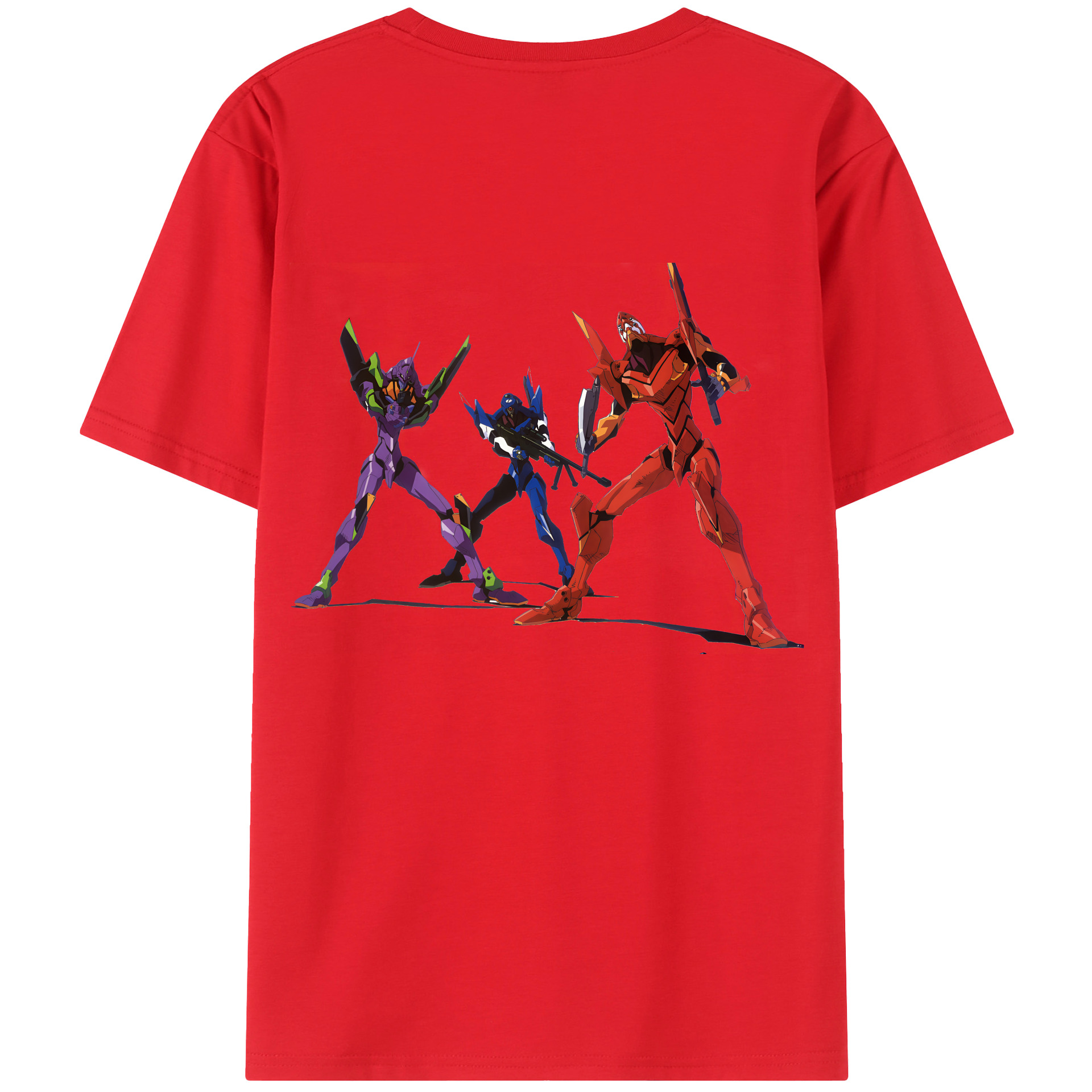 （画像用） EVA 新世紀エヴァンゲリオン レディース半袖Tシャツ(バックプリント)
