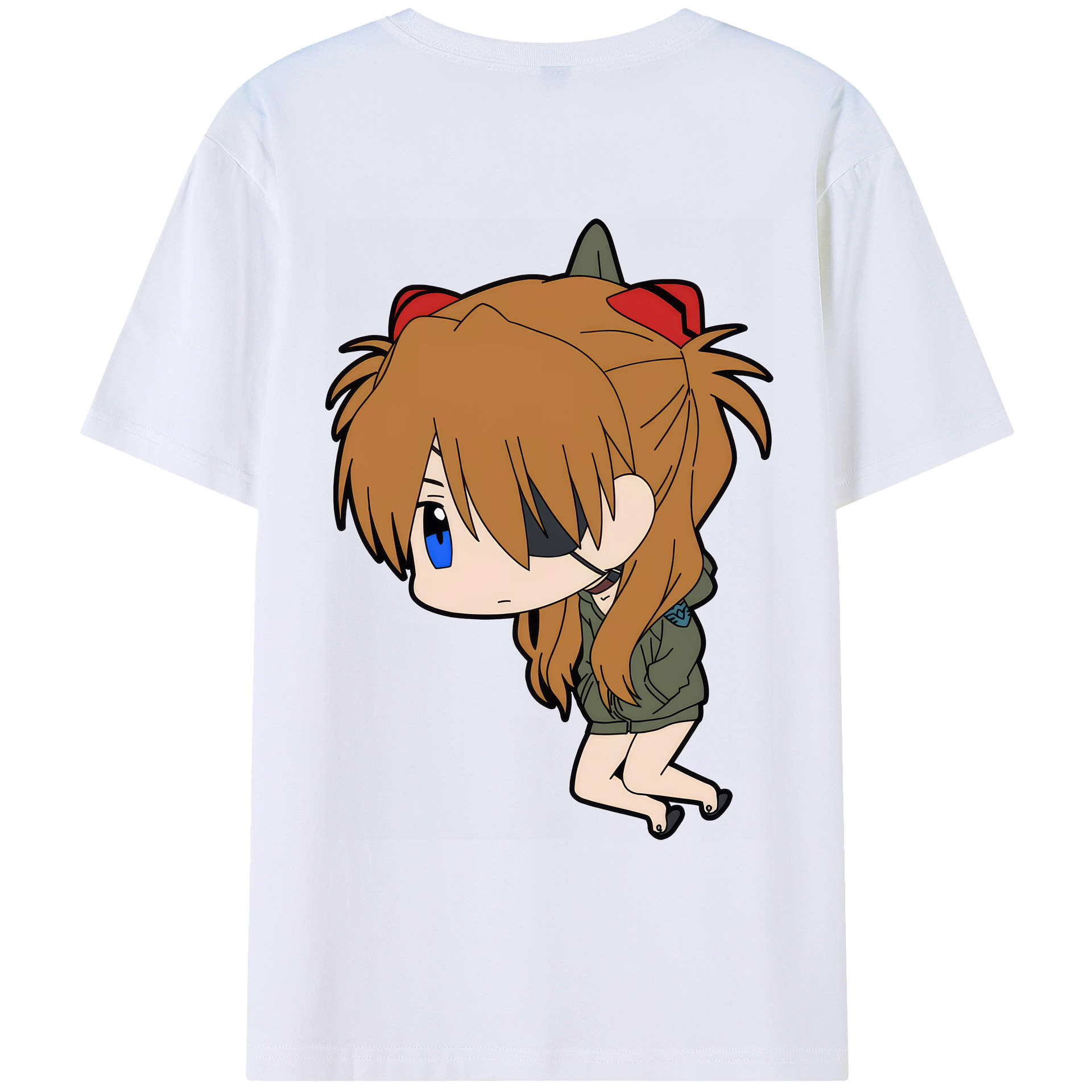 （画像用） EVA 新世紀エヴァンゲリオン レディース半袖Tシャツ(バックプリント)