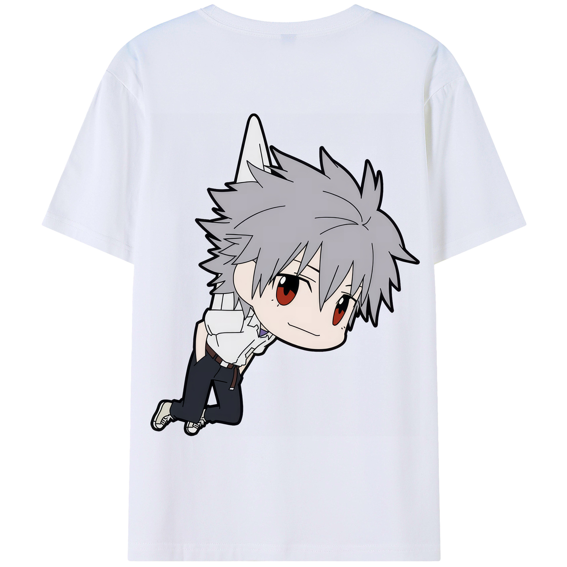 （画像用） EVA 新世紀エヴァンゲリオン レディース半袖Tシャツ(バックプリント)