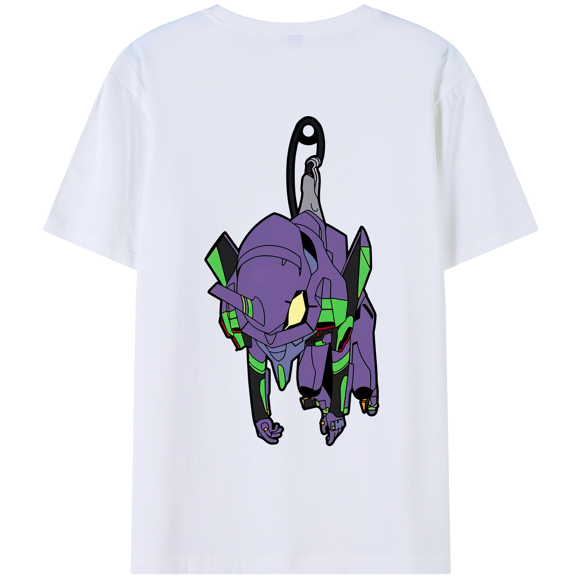 （画像用） EVA 新世紀エヴァンゲリオン レディース半袖Tシャツ(バックプリント)