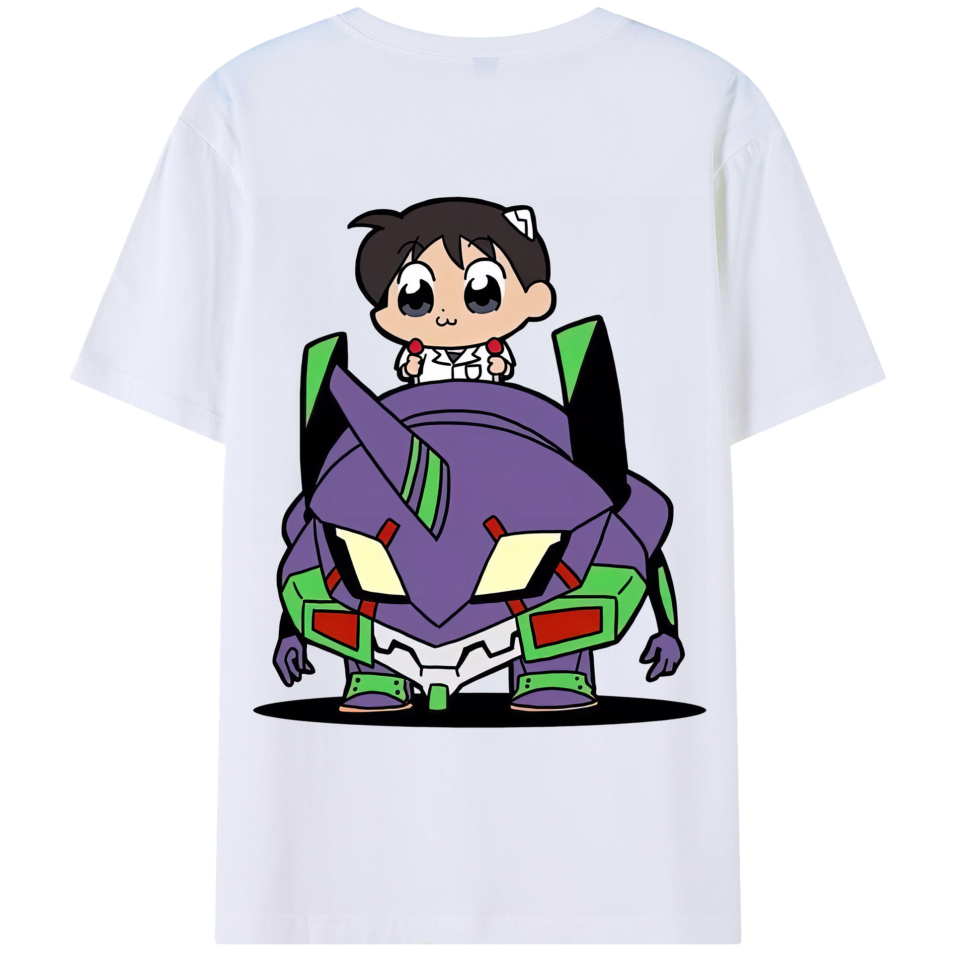 （画像用） EVA 新世紀エヴァンゲリオン レディース半袖Tシャツ(バックプリント)
