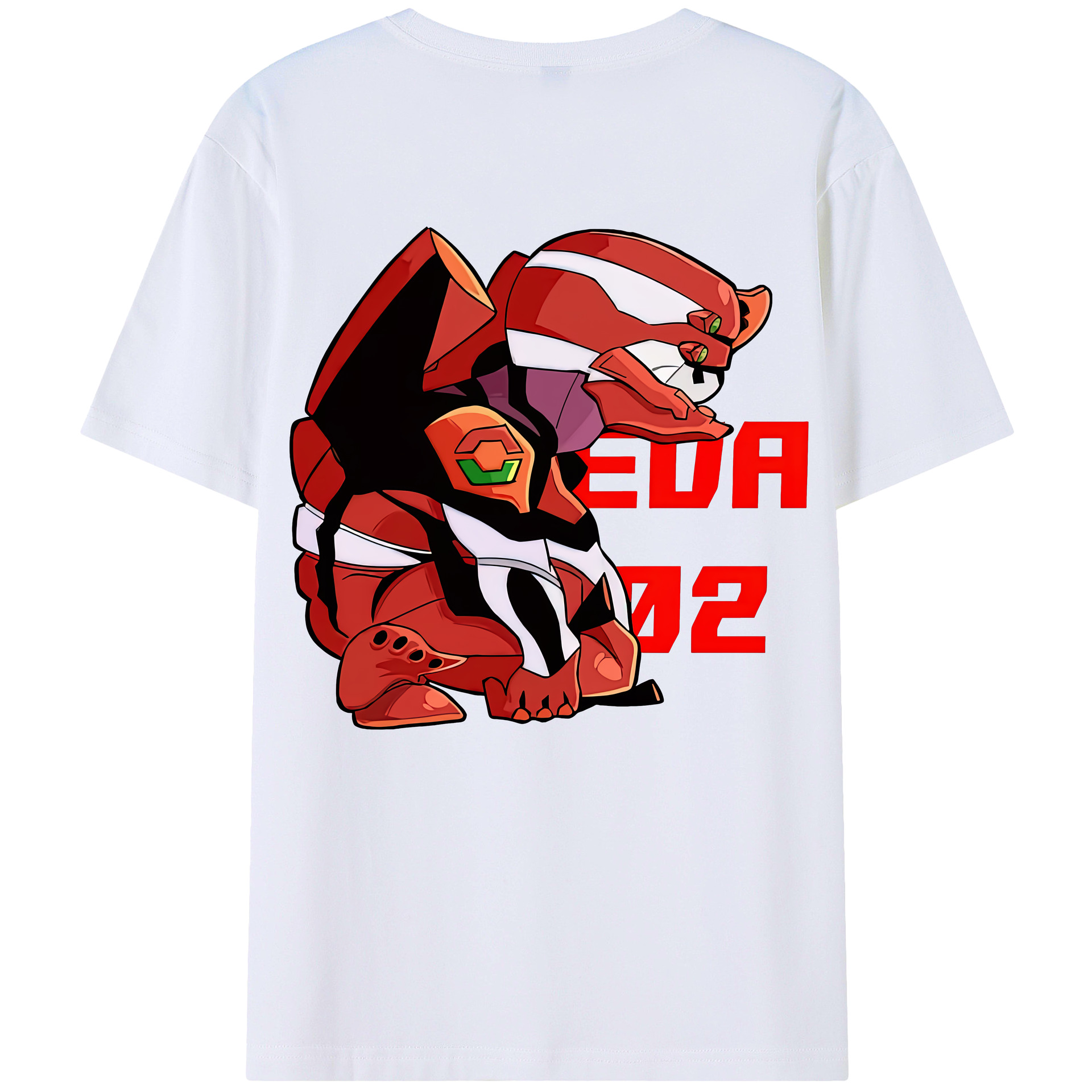 （画像用） EVA 新世紀エヴァンゲリオン レディース半袖Tシャツ(バックプリント)