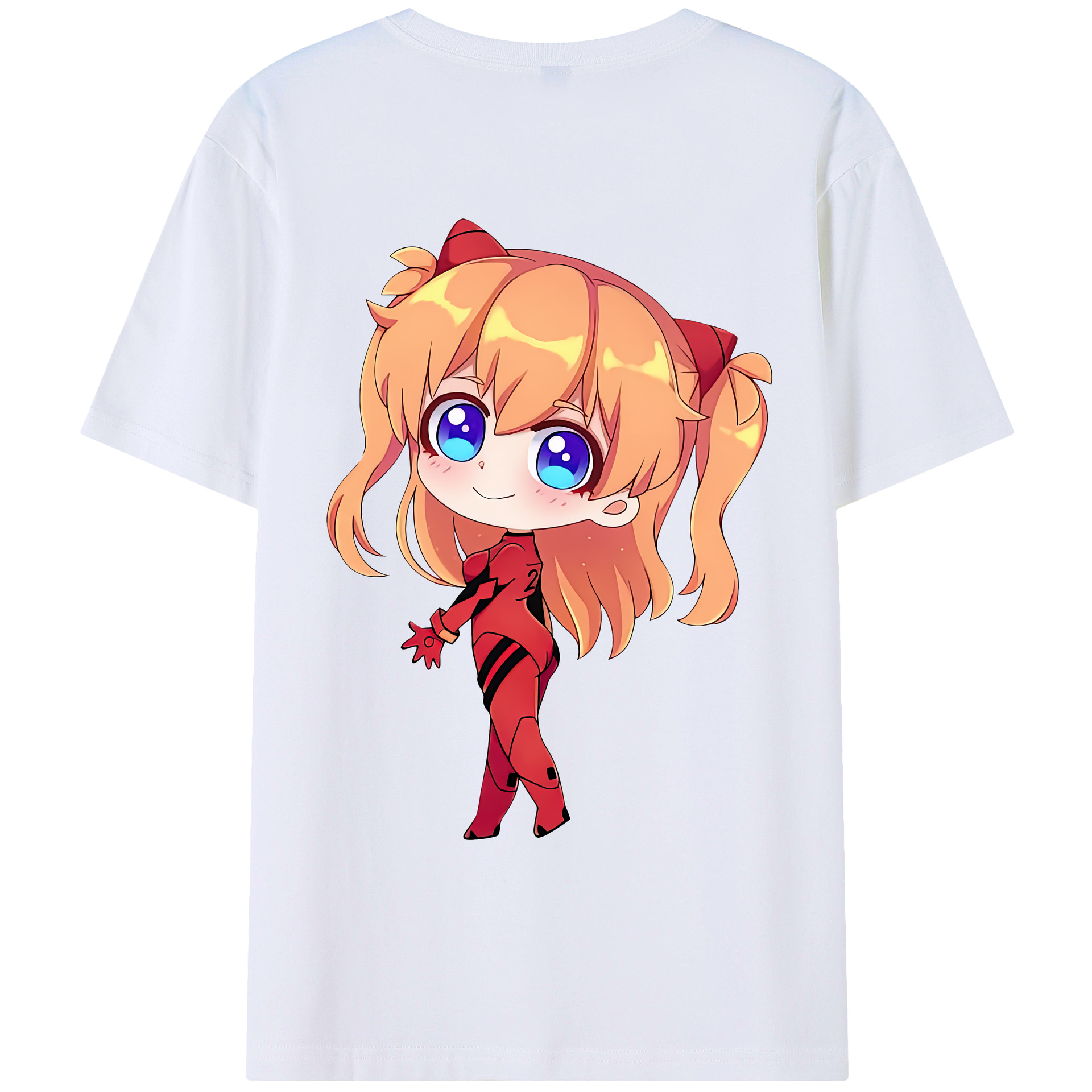 （画像用） EVA 新世紀エヴァンゲリオン レディース半袖Tシャツ(バックプリント)