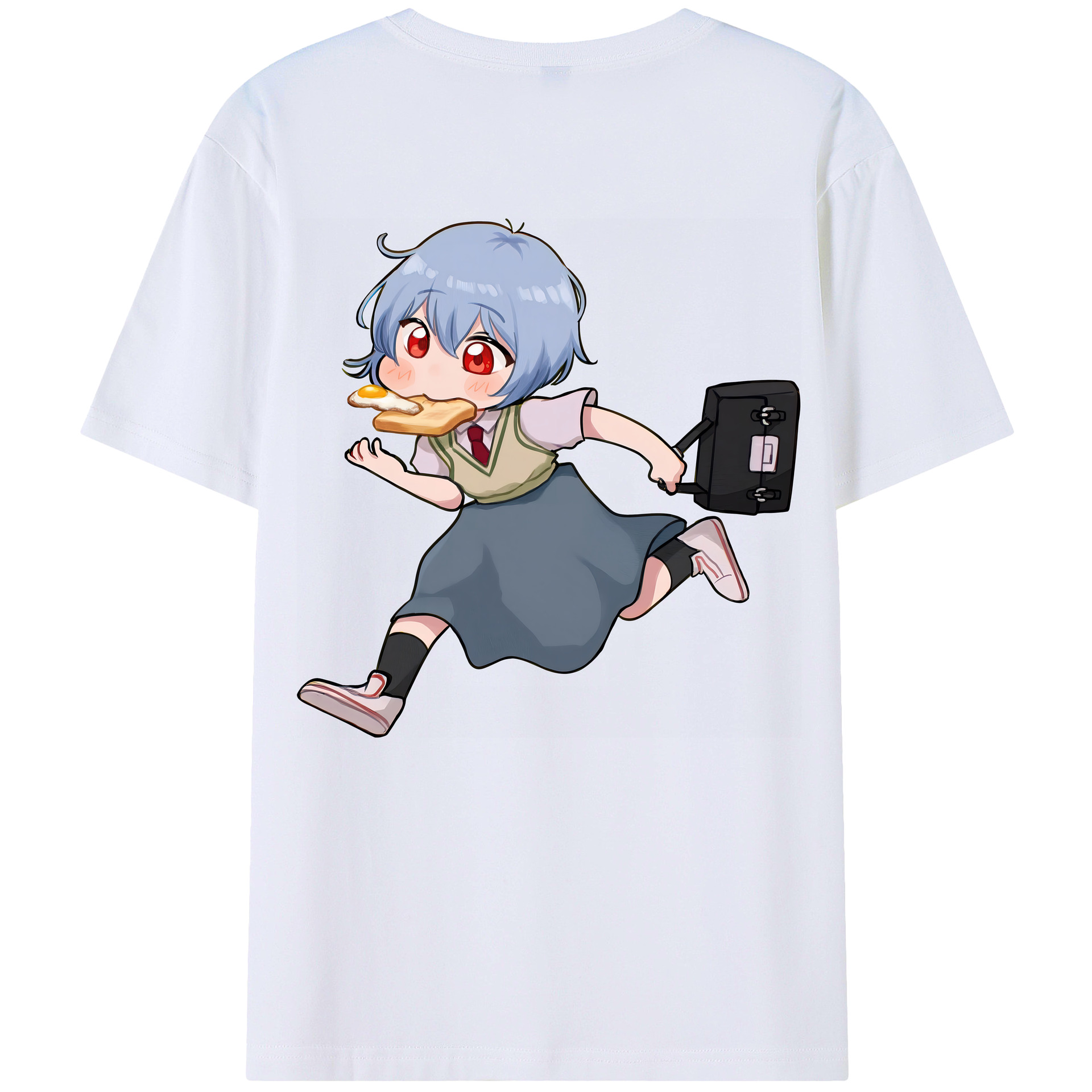 （画像用） EVA 新世紀エヴァンゲリオン レディース半袖Tシャツ(バックプリント)