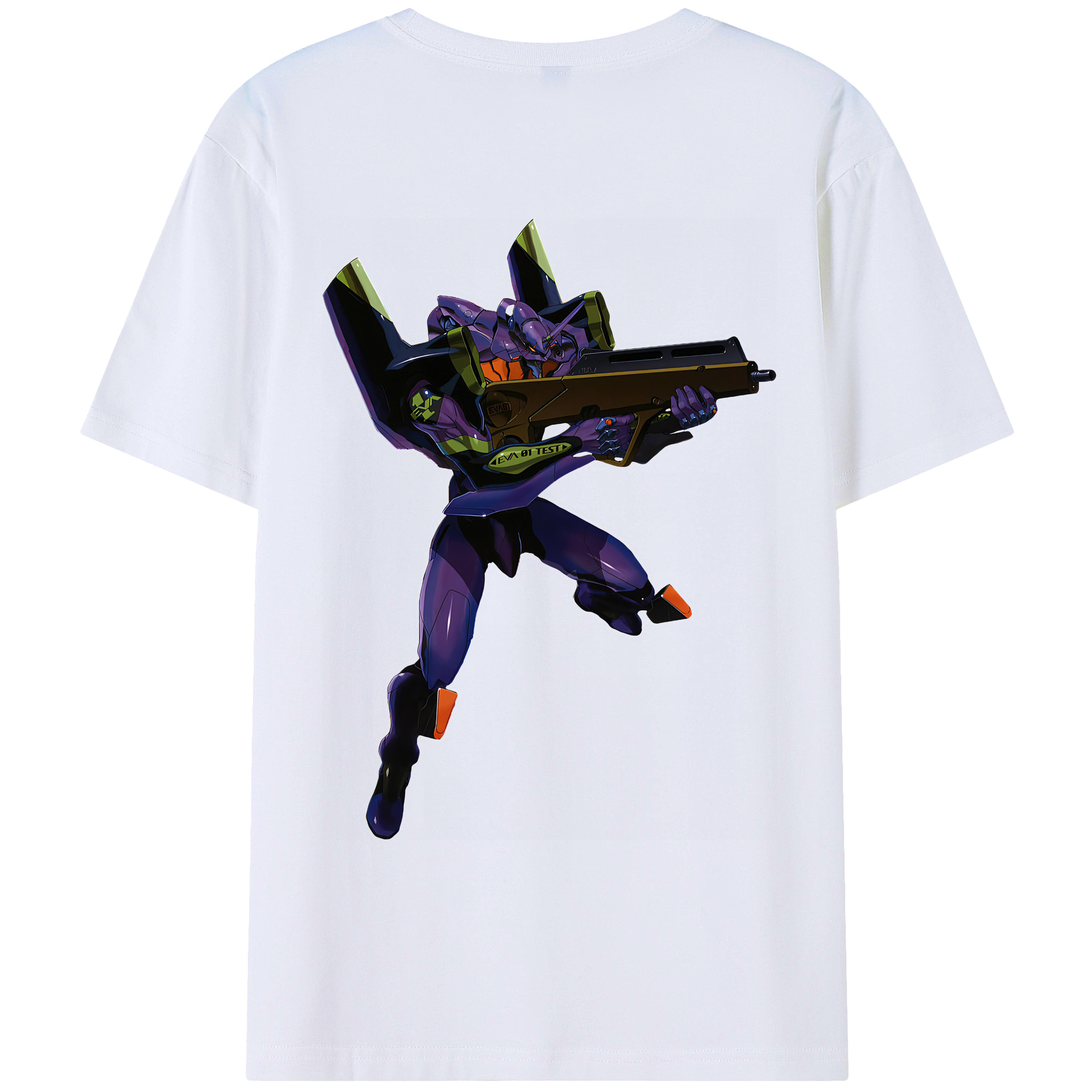 （画像用） EVA 新世紀エヴァンゲリオン レディース半袖Tシャツ(バックプリント)
